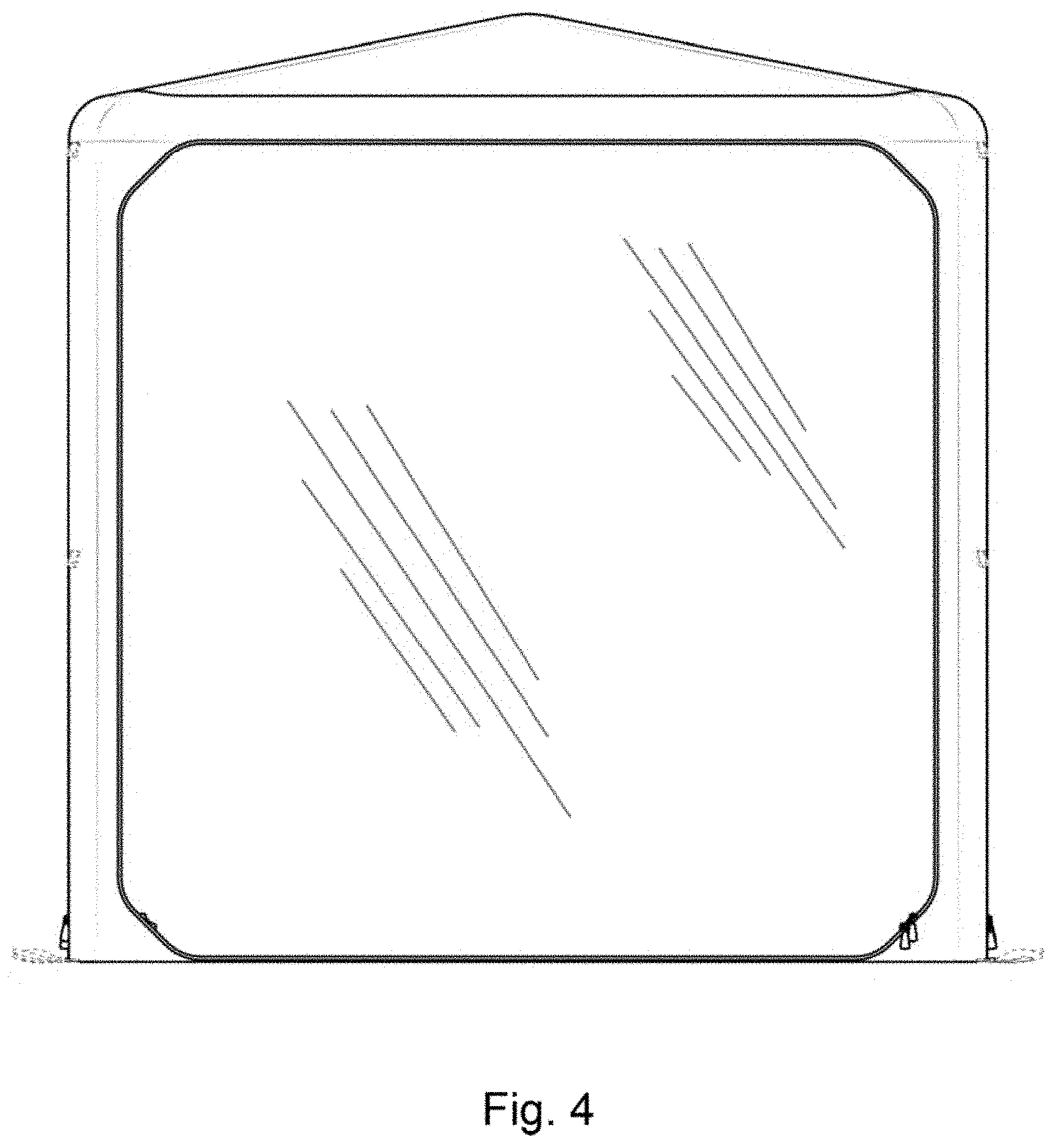 Patent USD1001223 Figure 4 – Tent