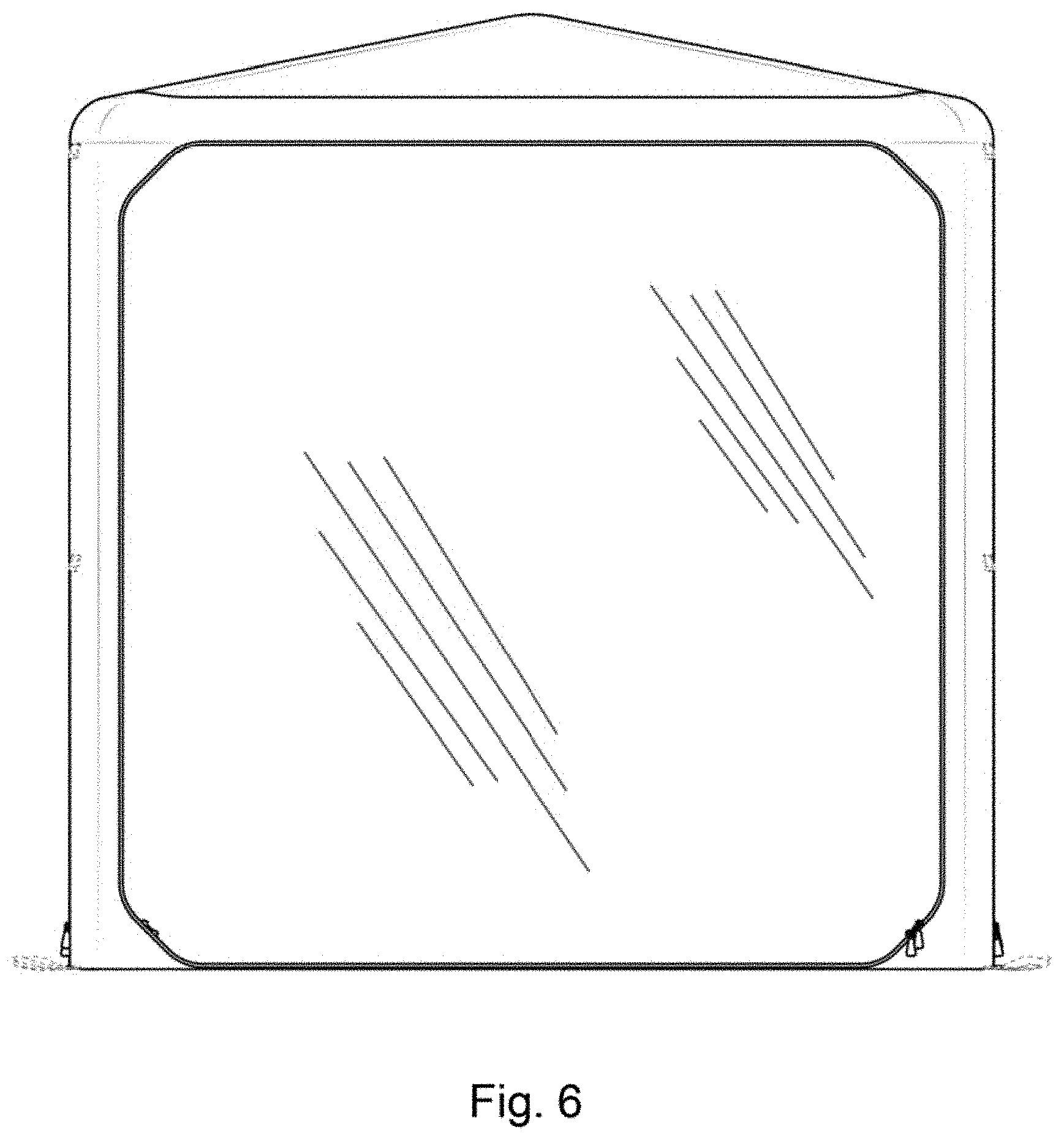 Patent USD1001223 Figure 6 – Tent