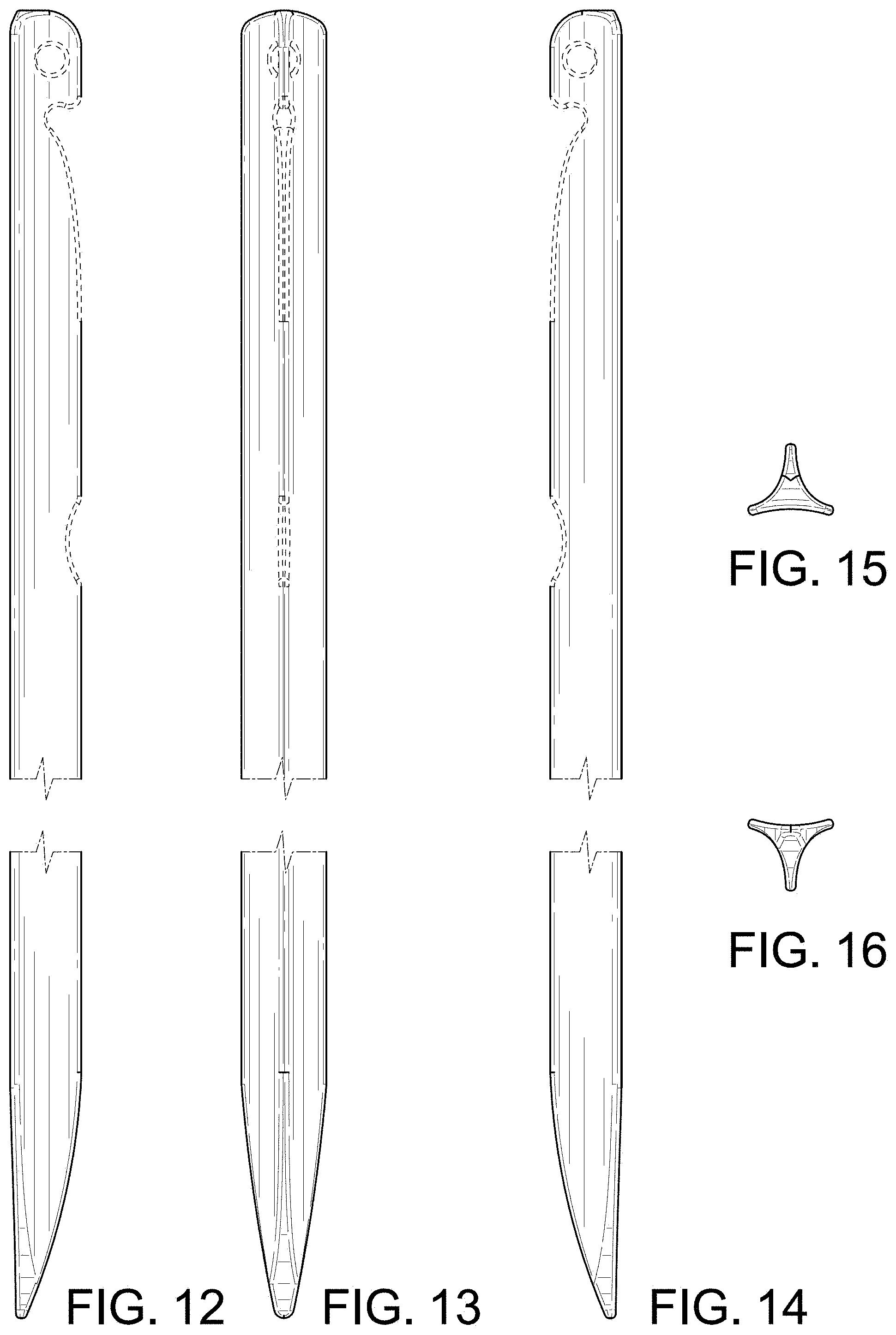 Patent USD1001224 Figure 4 – Ground stake