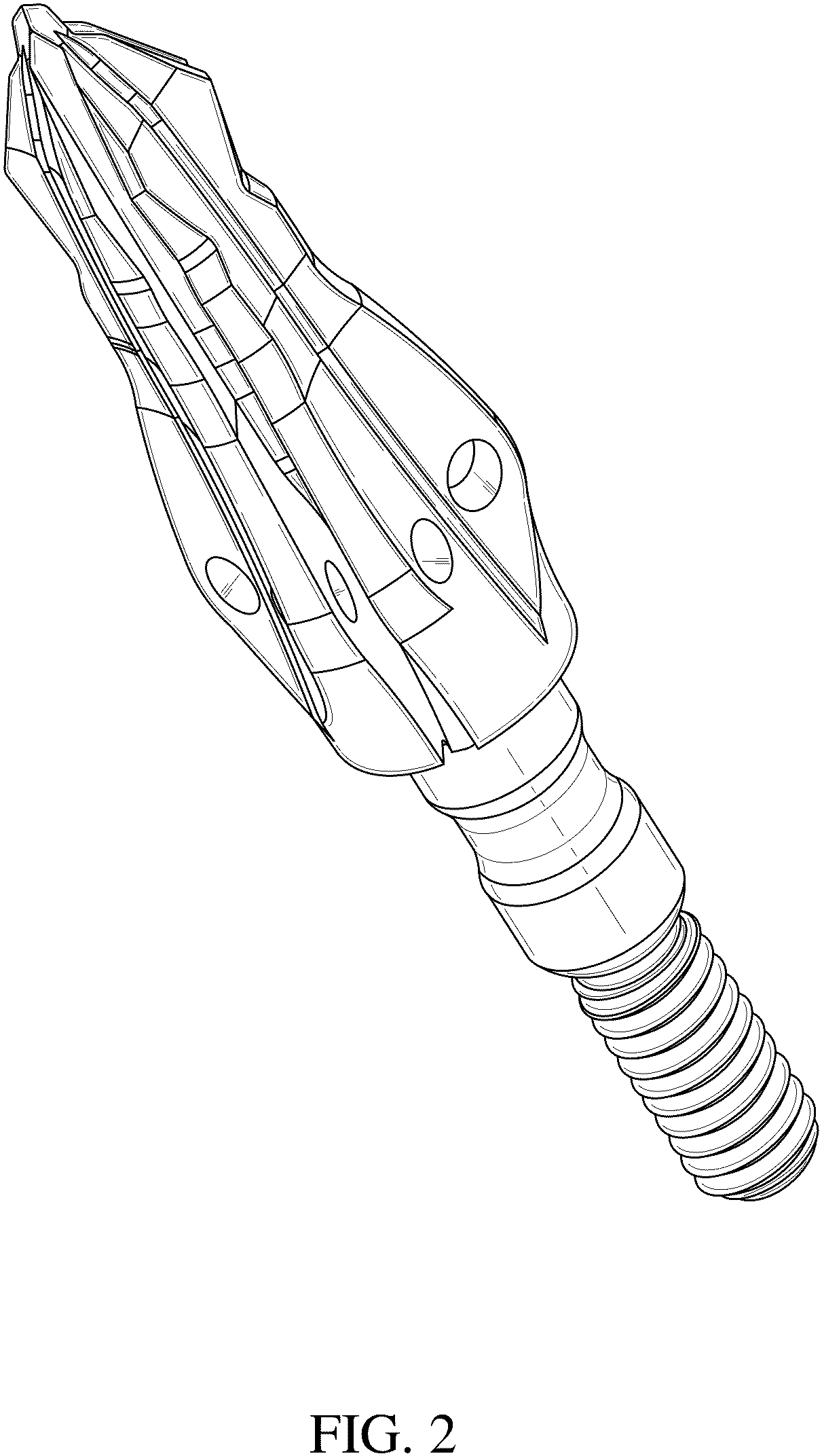 Patent USD1001225 Figure 2 – Ferrule for a broadhead