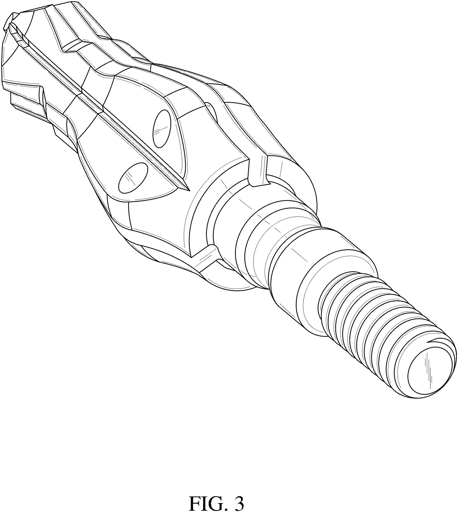 Patent USD1001225 Figure 3 – Ferrule for a broadhead