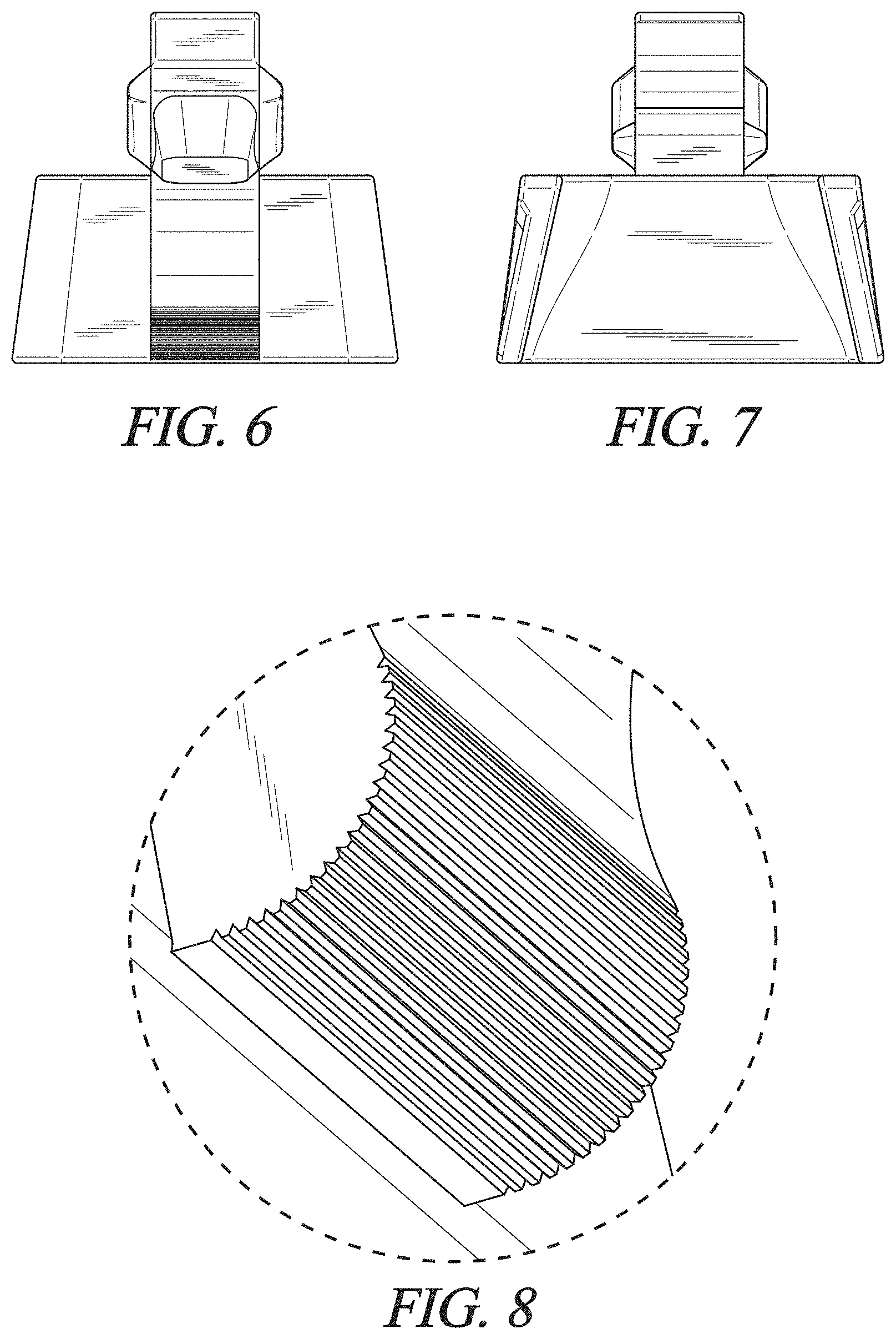 Patent USD1001226 Figure 3 – Magazine guide for a firearm