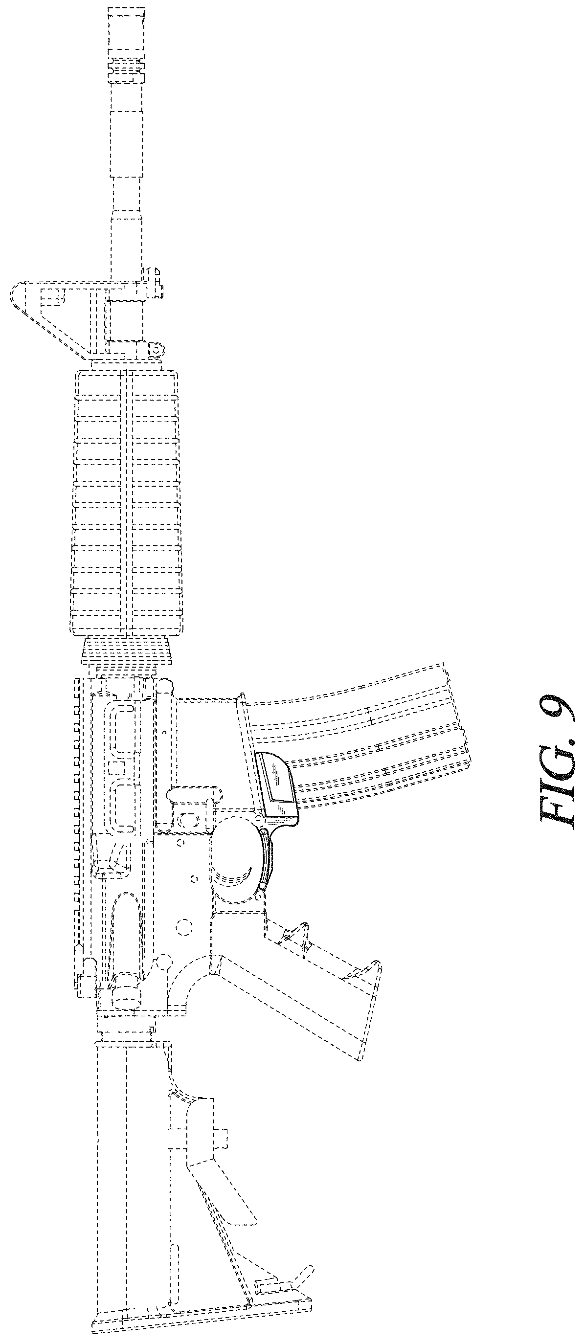 Patent USD1001226 Figure 4 – Magazine guide for a firearm