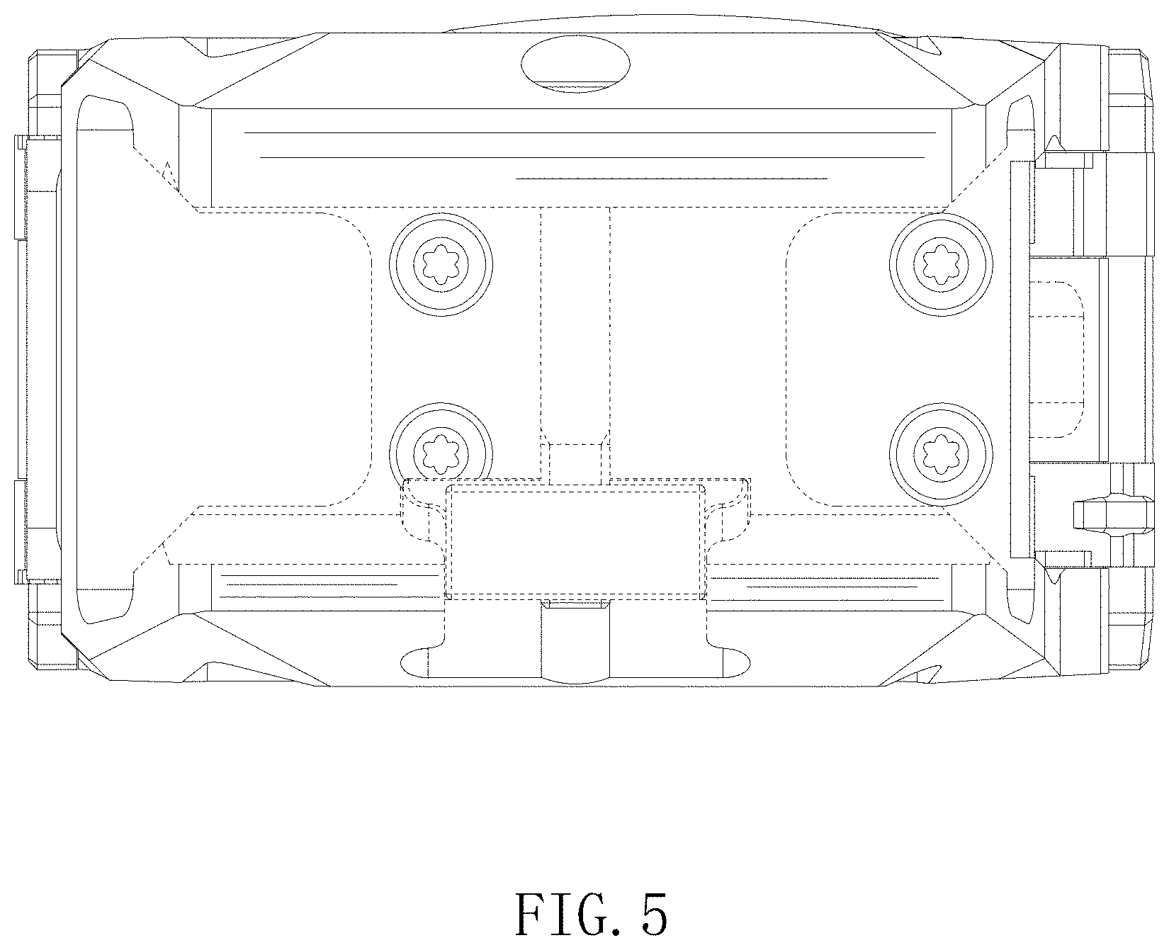 Patent USD1001227 Figure 5 – Red dot sight