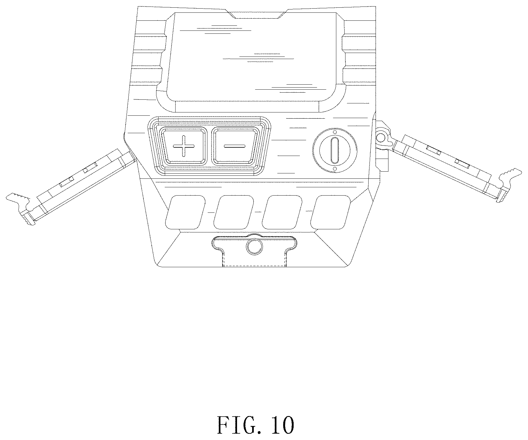 Patent USD1001227 Figure 10 – Red dot sight