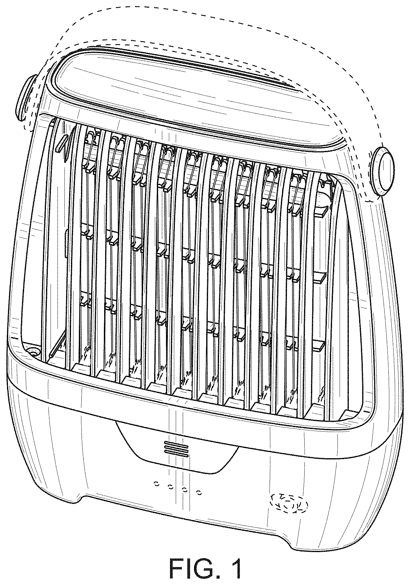 Patent USD1001233 Figure 1 – Bug zapper