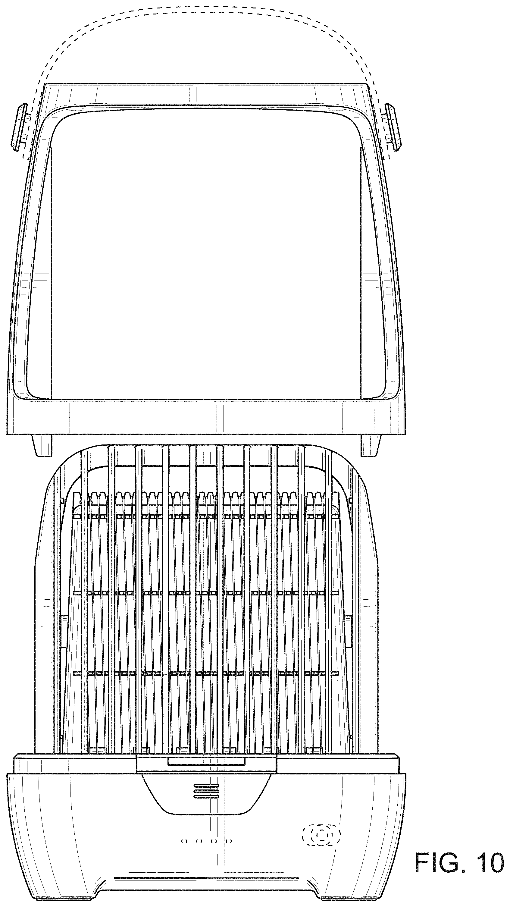Patent USD1001233 Figure 5 – Bug zapper