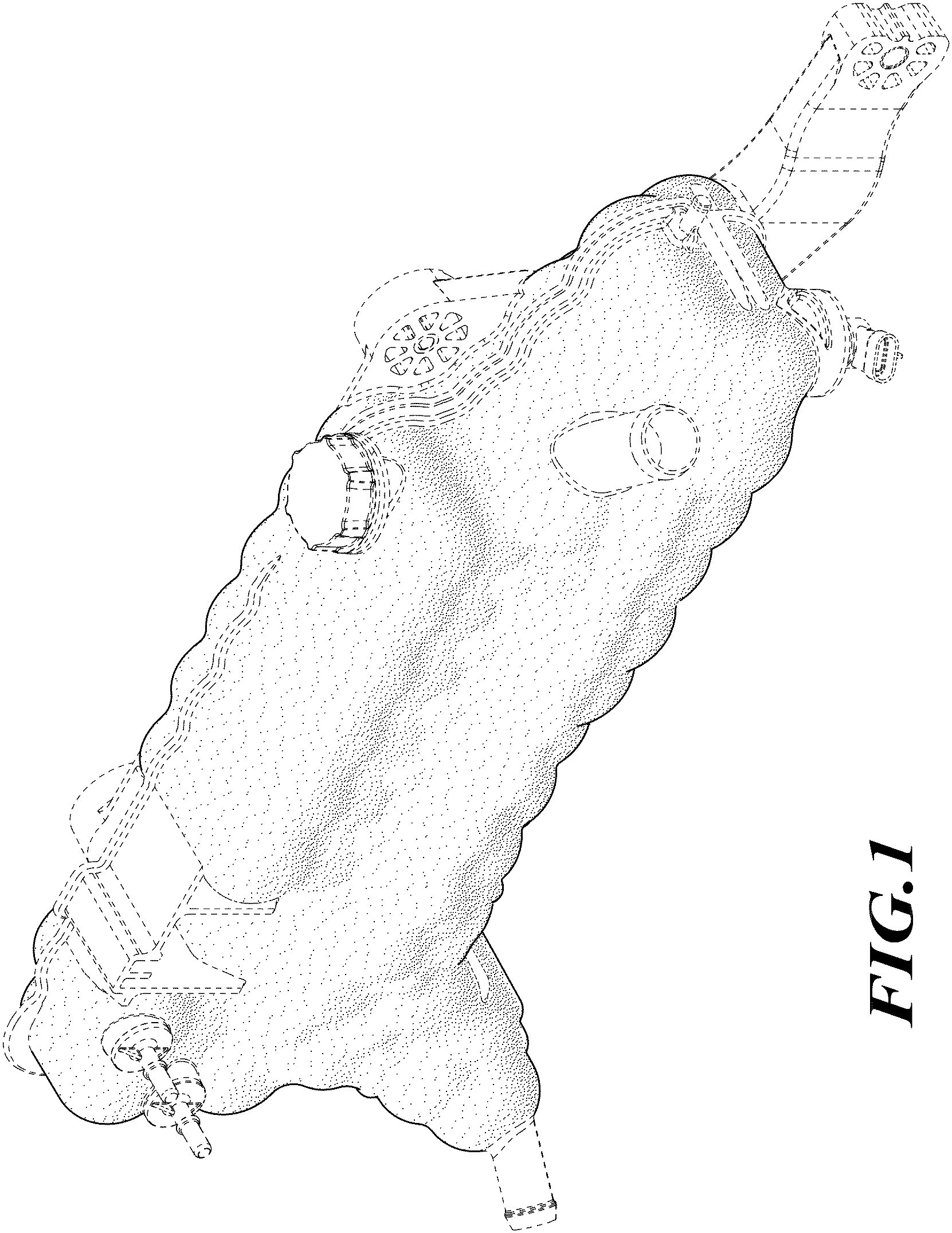 Patent USD1001234 Figure 1 – Surge tank