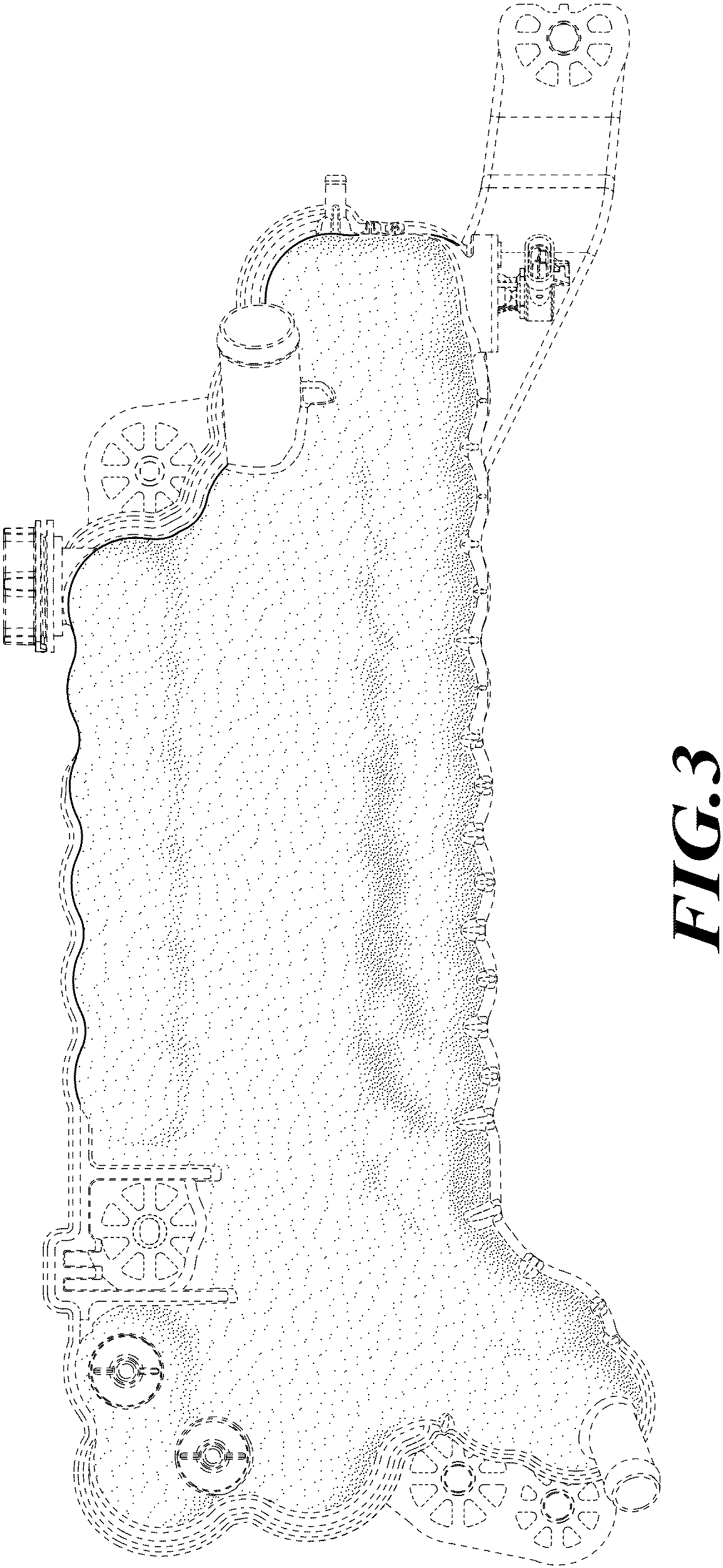 Patent USD1001234 Figure 3 – Surge tank