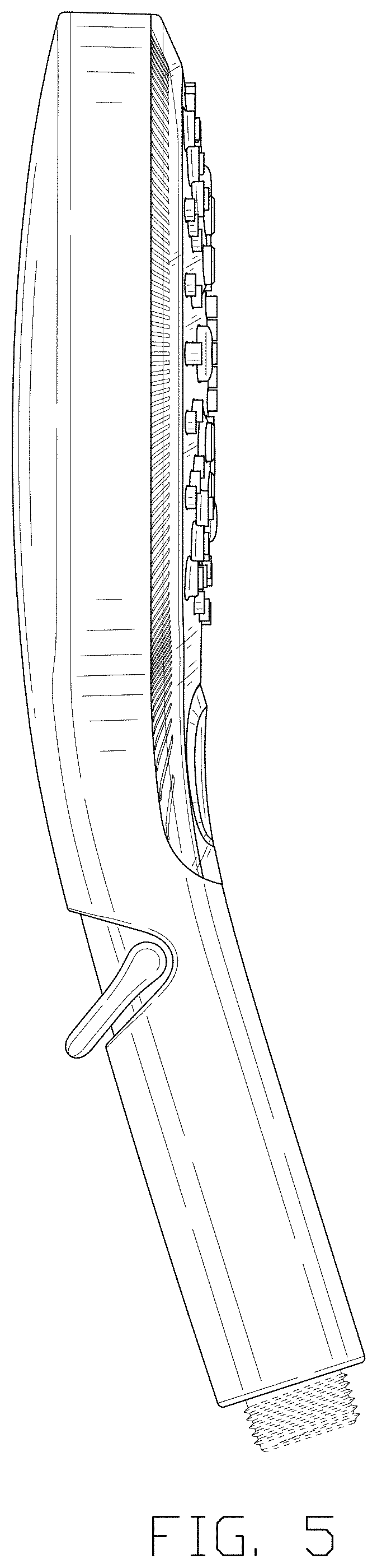 Patent USD1001237 Figure 5 – Handheld shower head