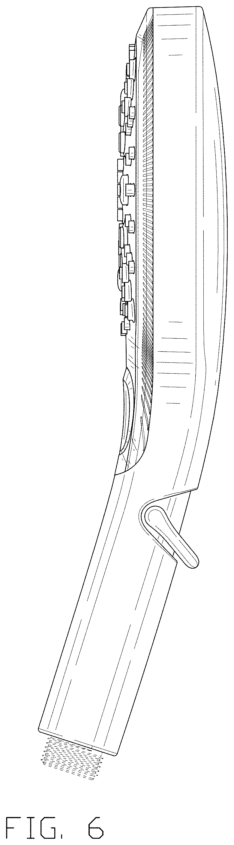 Patent USD1001237 Figure 6 – Handheld shower head