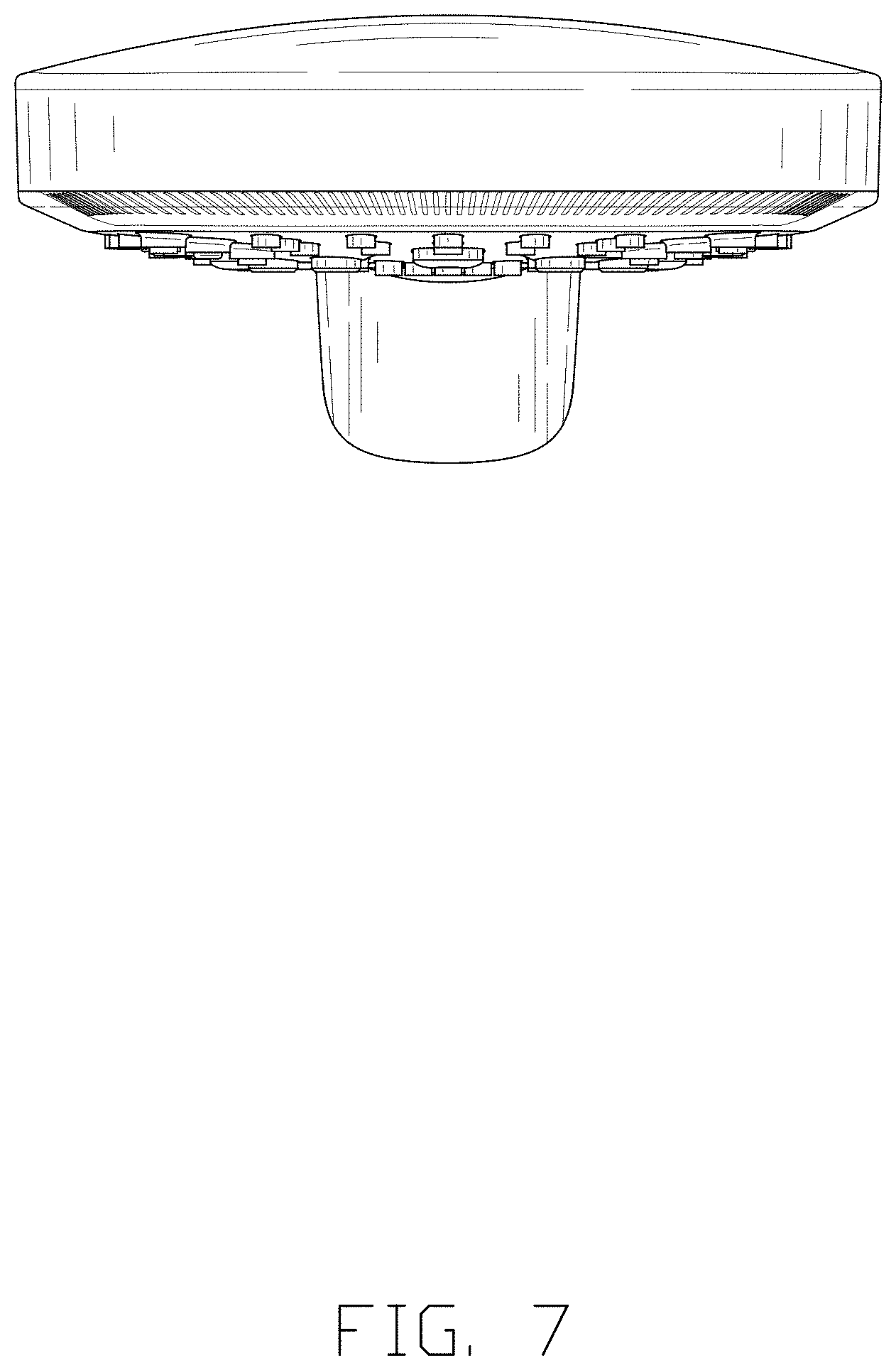 Patent USD1001237 Figure 7 – Handheld shower head