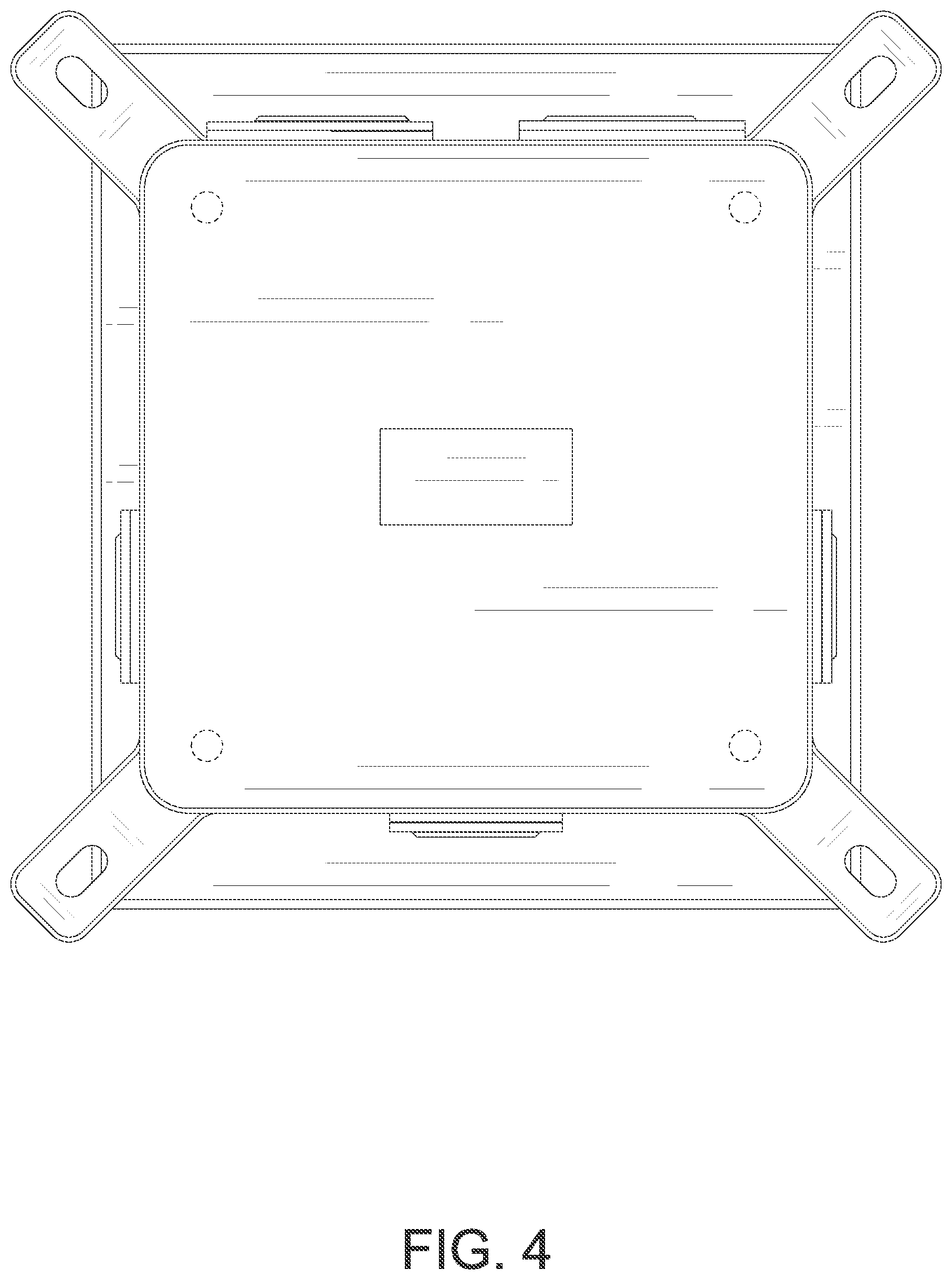 Patent USD1001240 Figure 4 – Shower valve