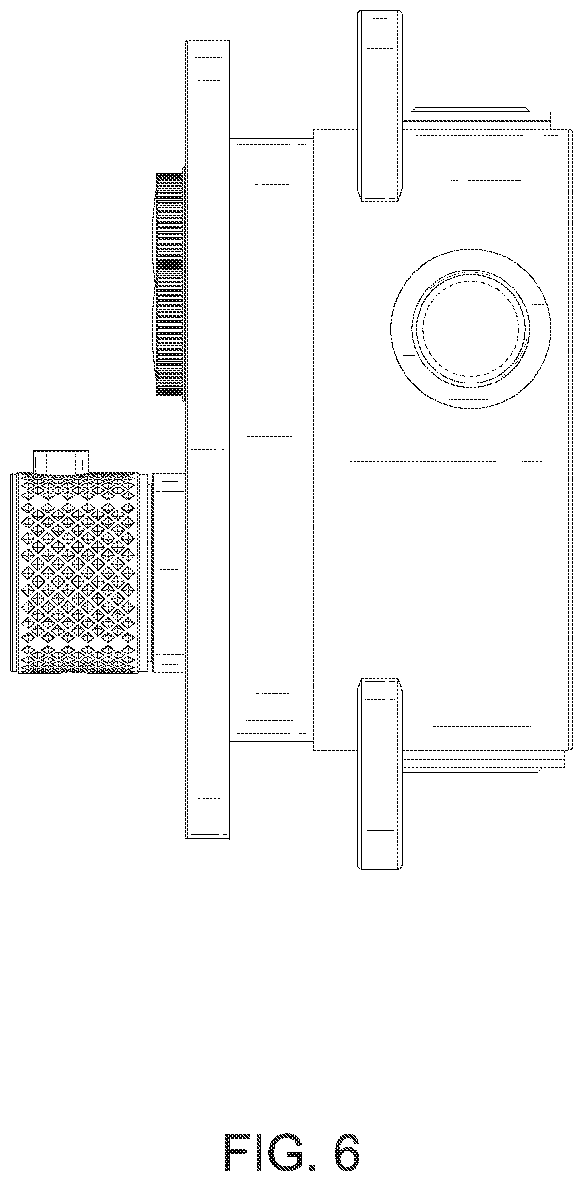 Patent USD1001240 Figure 6 – Shower valve