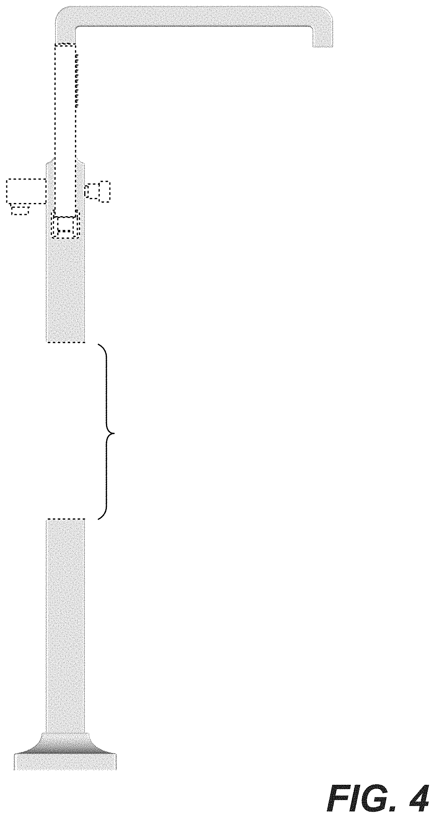 Patent USD1001241 Figure 4 – Tub filler