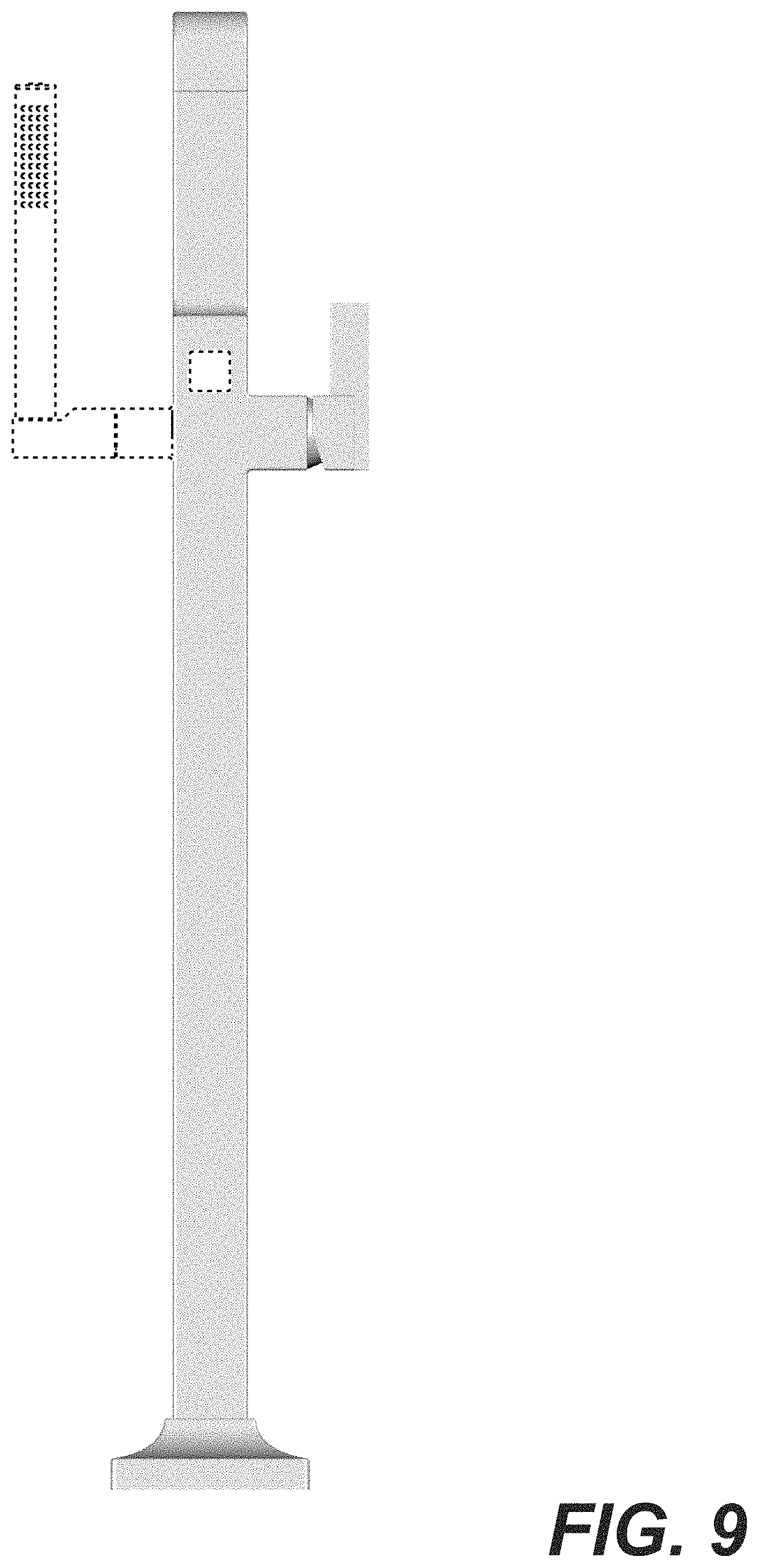 Patent USD1001241 Figure 9 – Tub filler