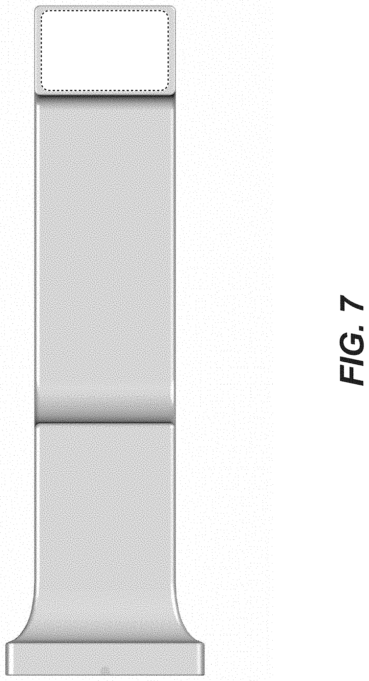 Patent USD1001244 Figure 7 – Tub spout