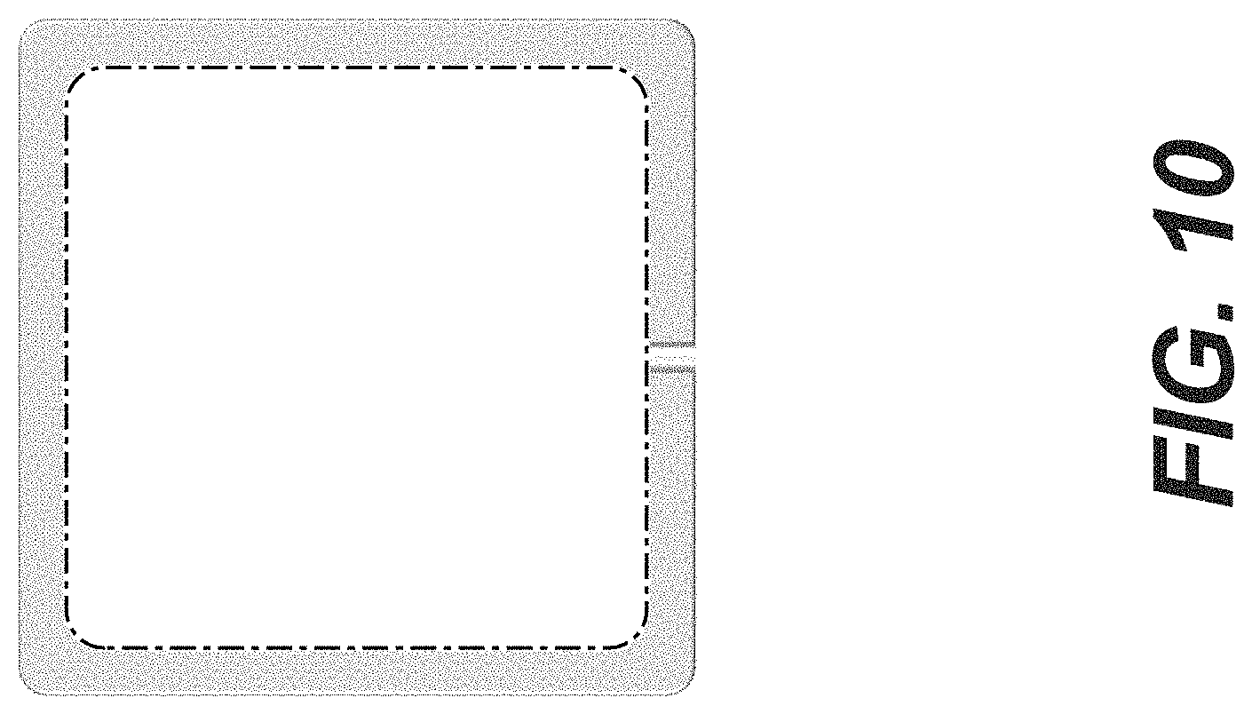 Patent USD1001244 Figure 10 – Tub spout