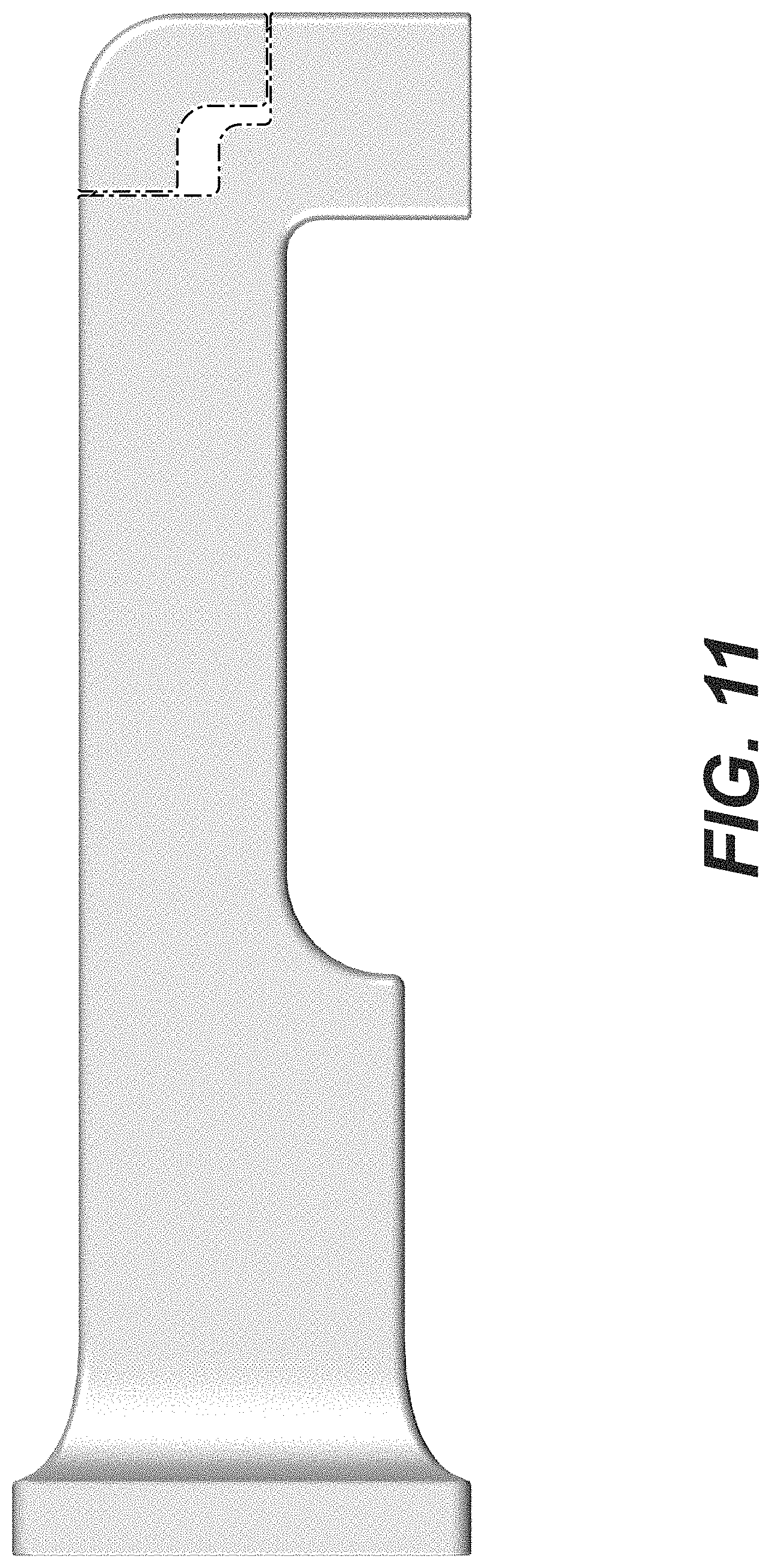 Patent USD1001244 Figure 11 – Tub spout