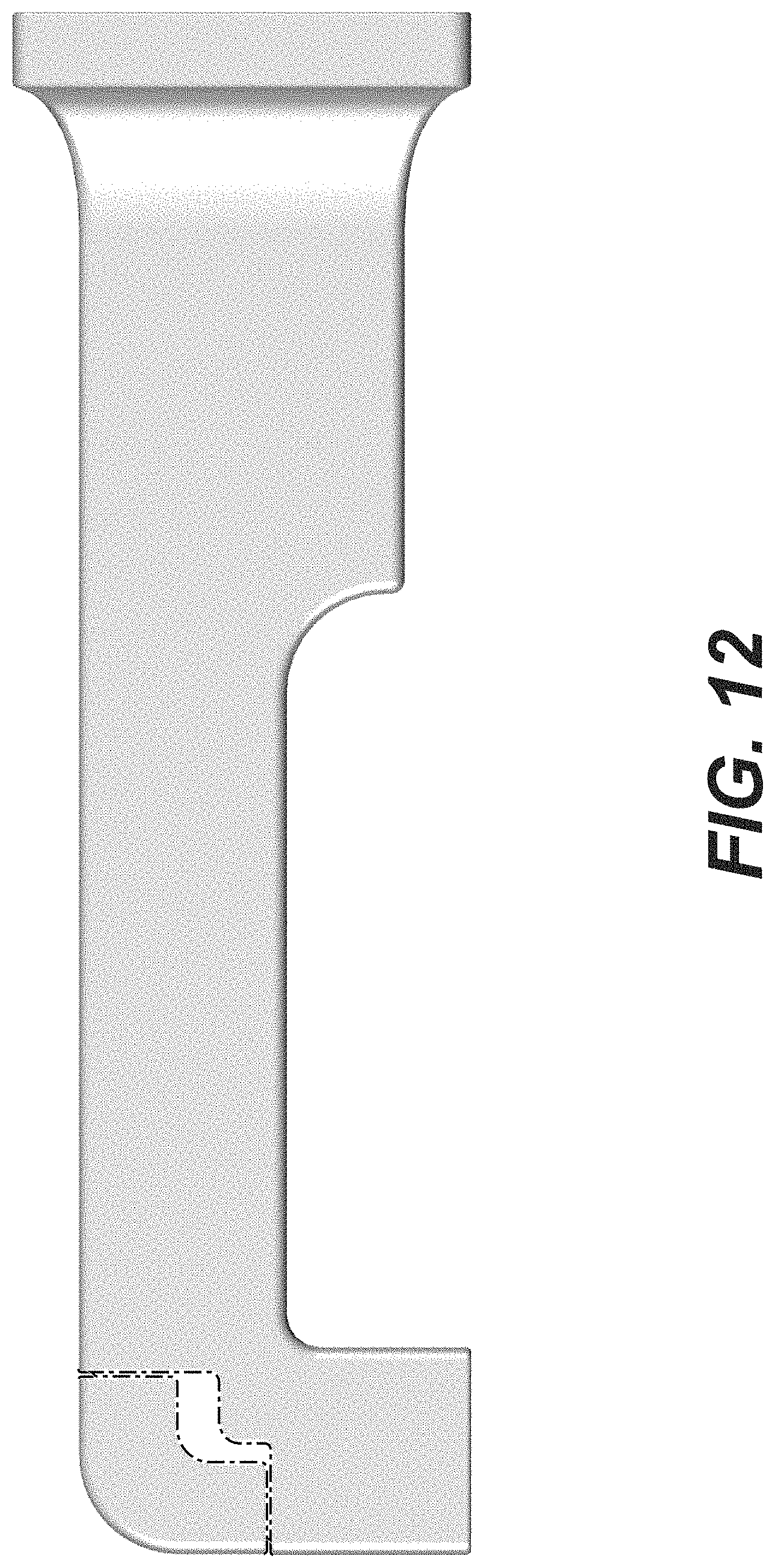 Patent USD1001244 Figure 12 – Tub spout