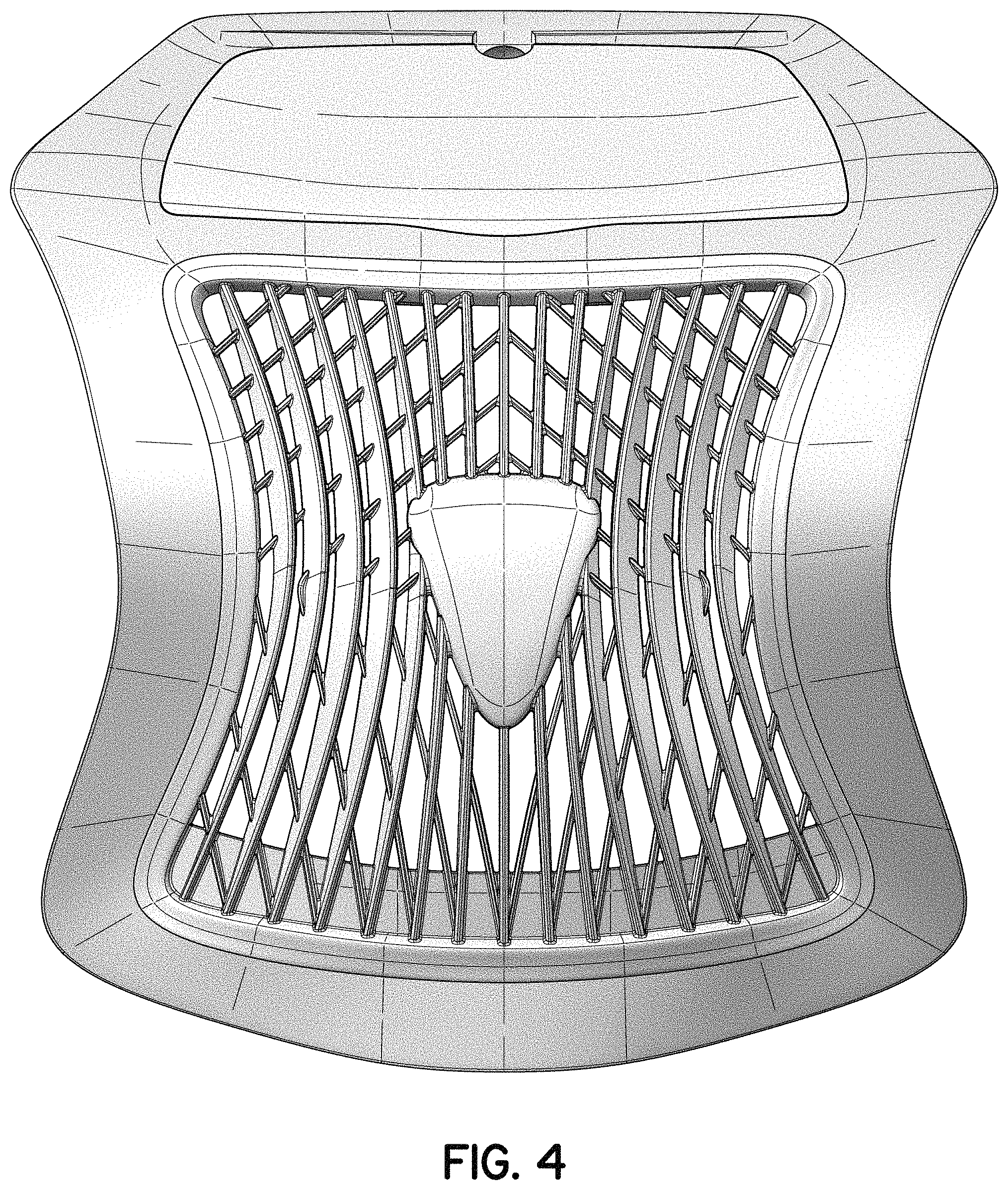 Patent USD1001246 Figure 4 – Spa filter cover panel