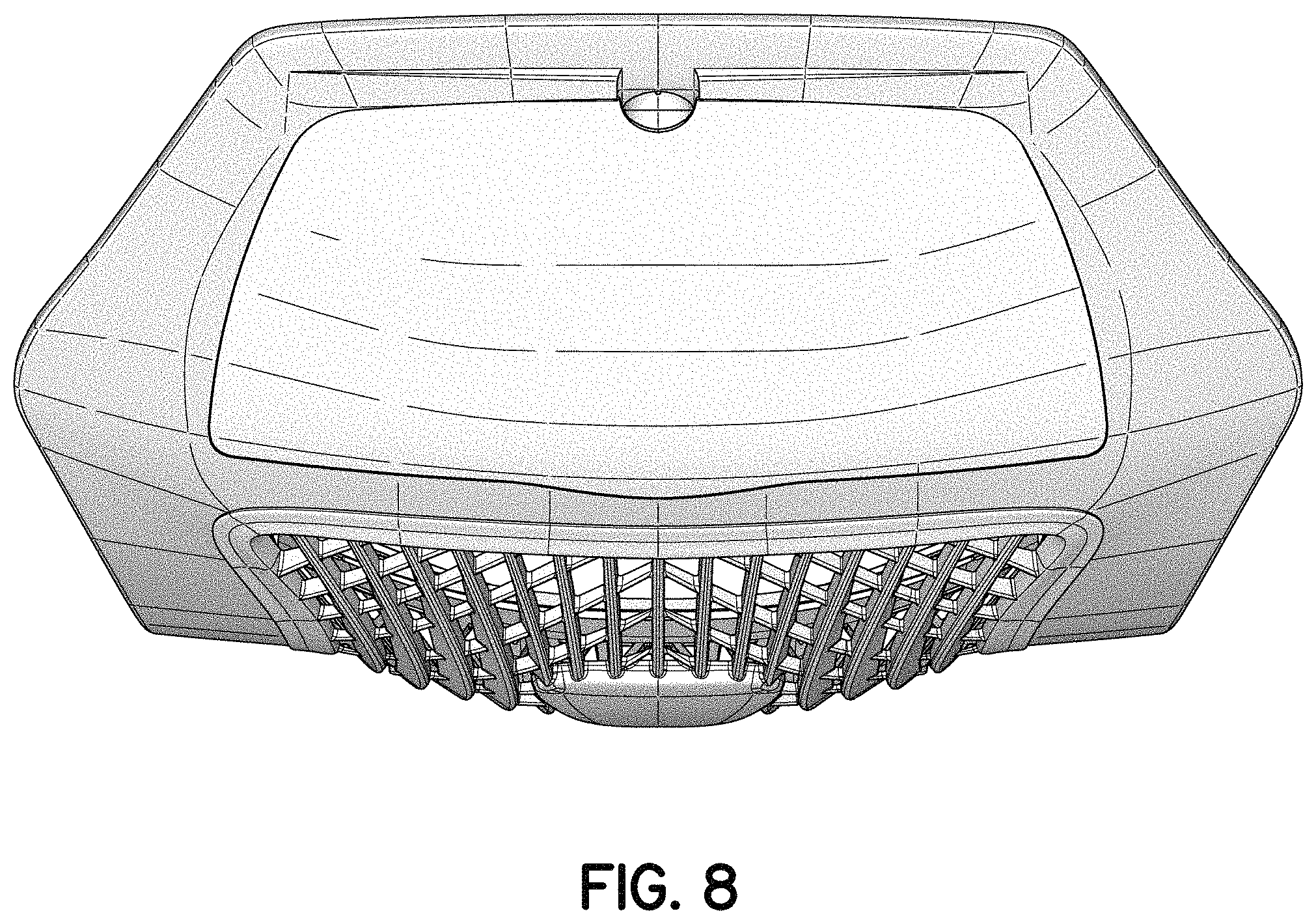 Patent USD1001246 Figure 8 – Spa filter cover panel