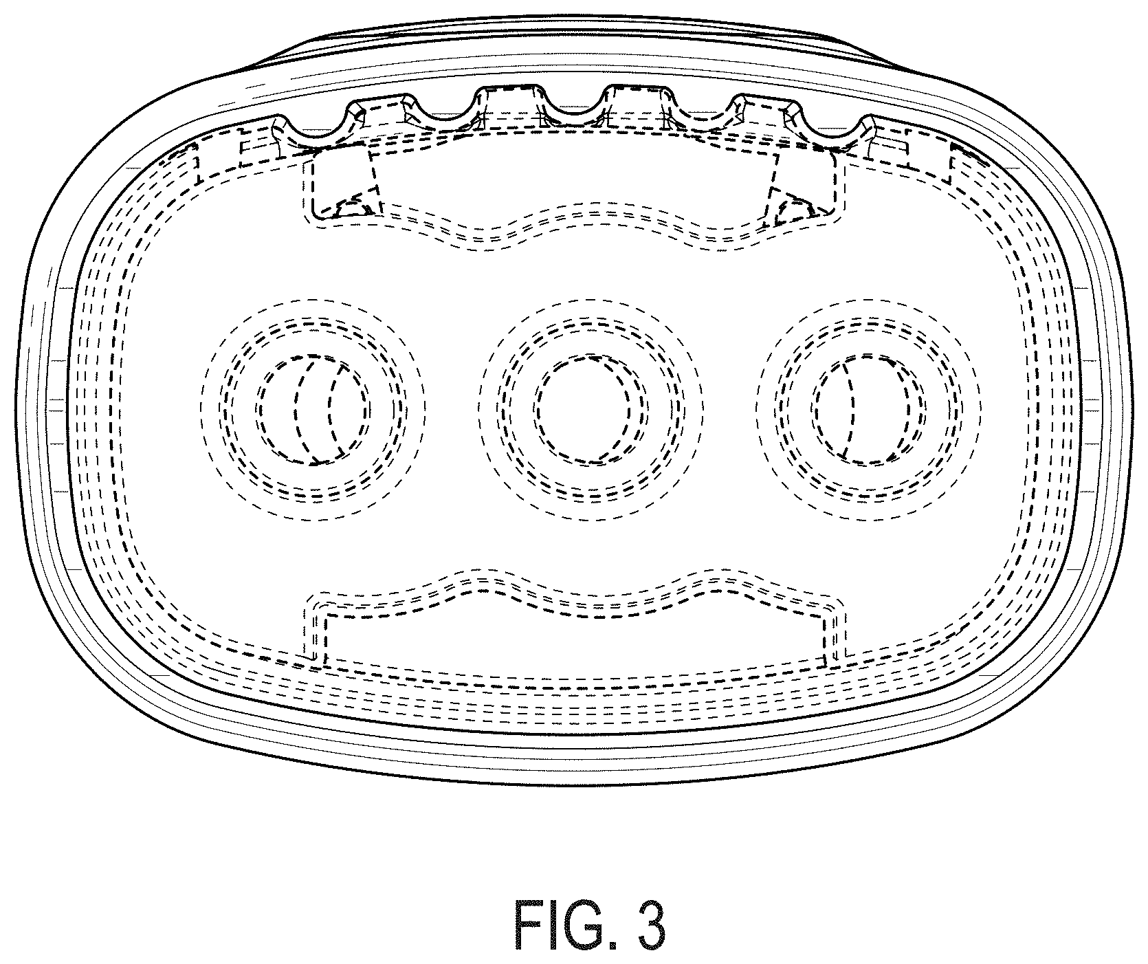 Patent USD1001247 Figure 3 – Fluid connector