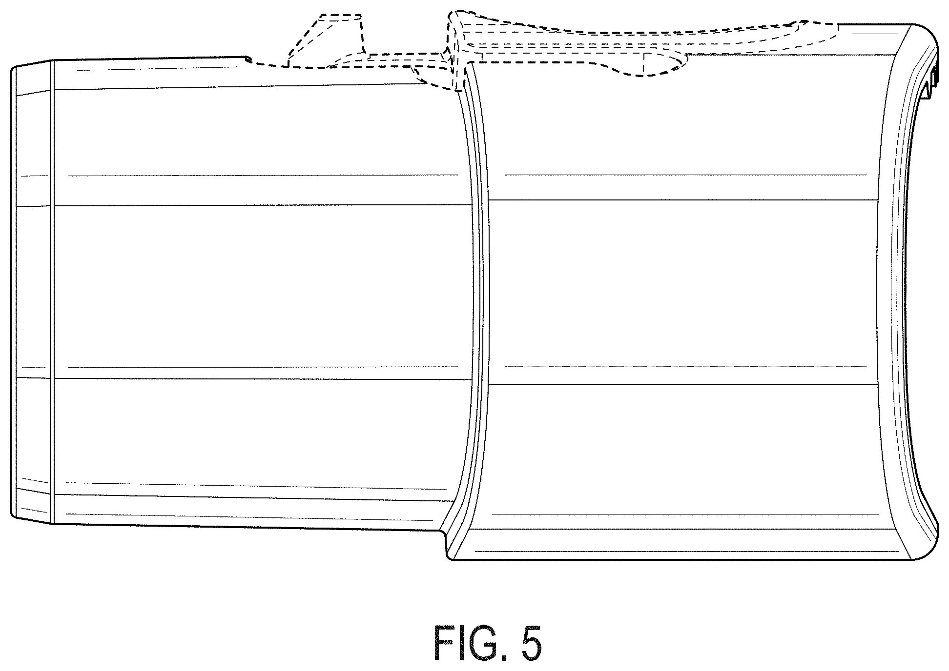 Patent USD1001247 Figure 5 – Fluid connector