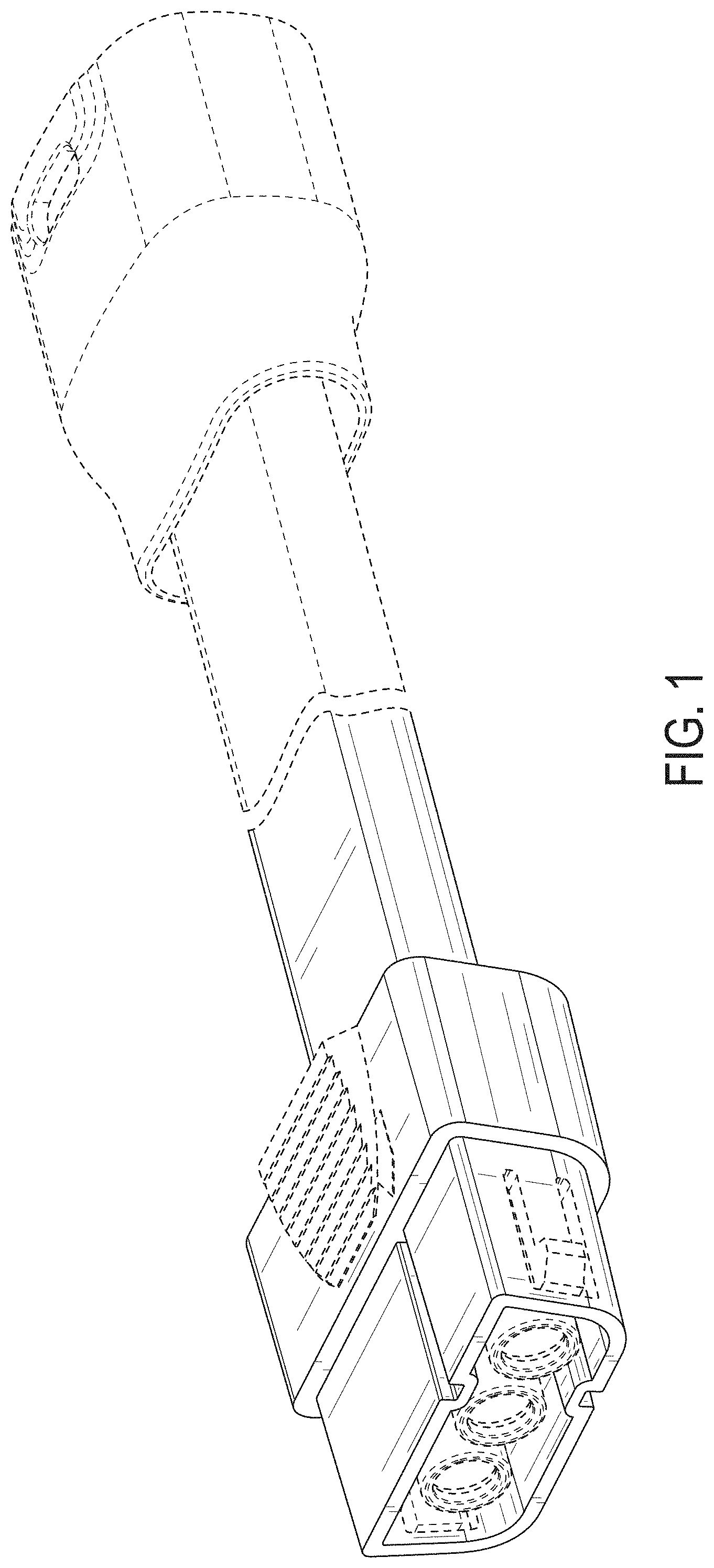 Patent USD1001249 Figure 1 – Fluid connector