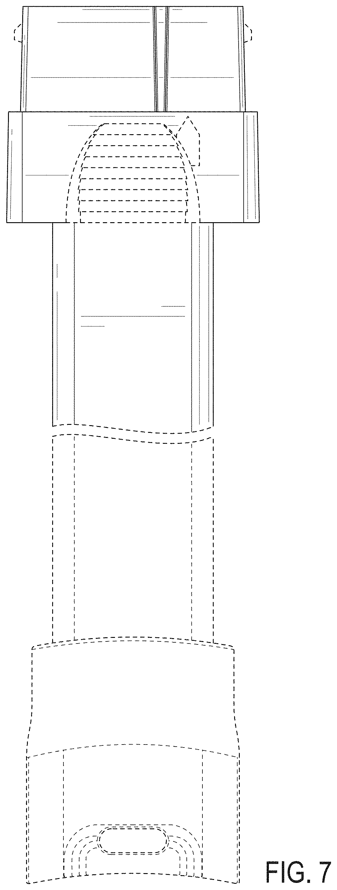 Patent USD1001249 Figure 5 – Fluid connector