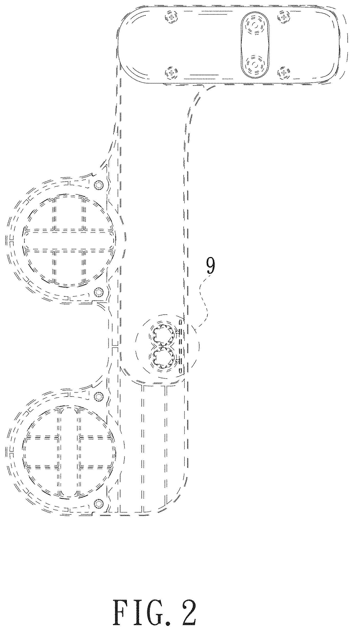 Patent USD1001250 Figure 2 – Bidet apparatus