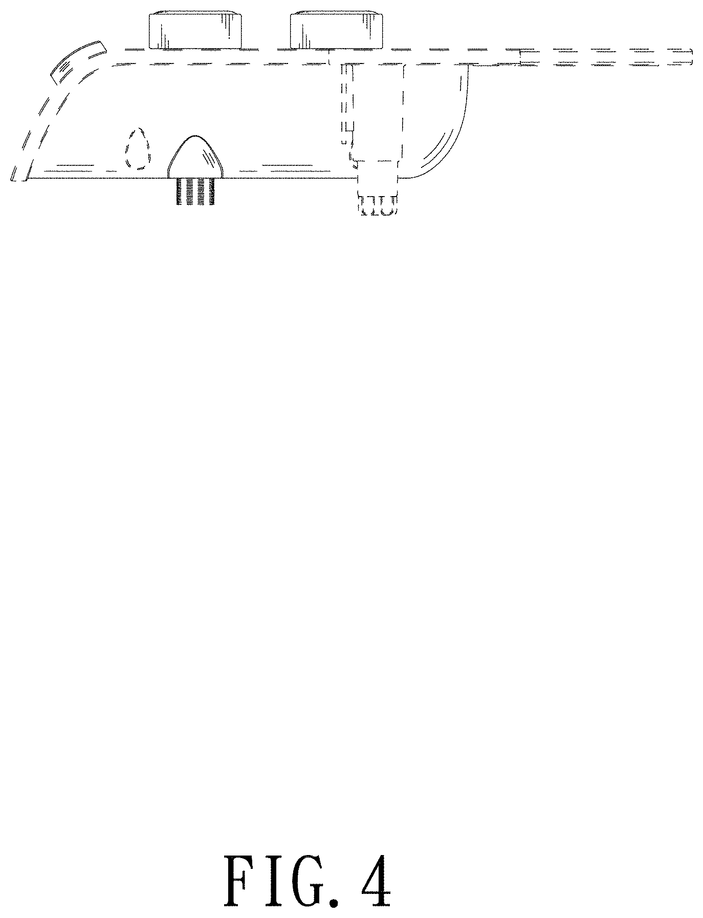 Patent USD1001250 Figure 4 – Bidet apparatus