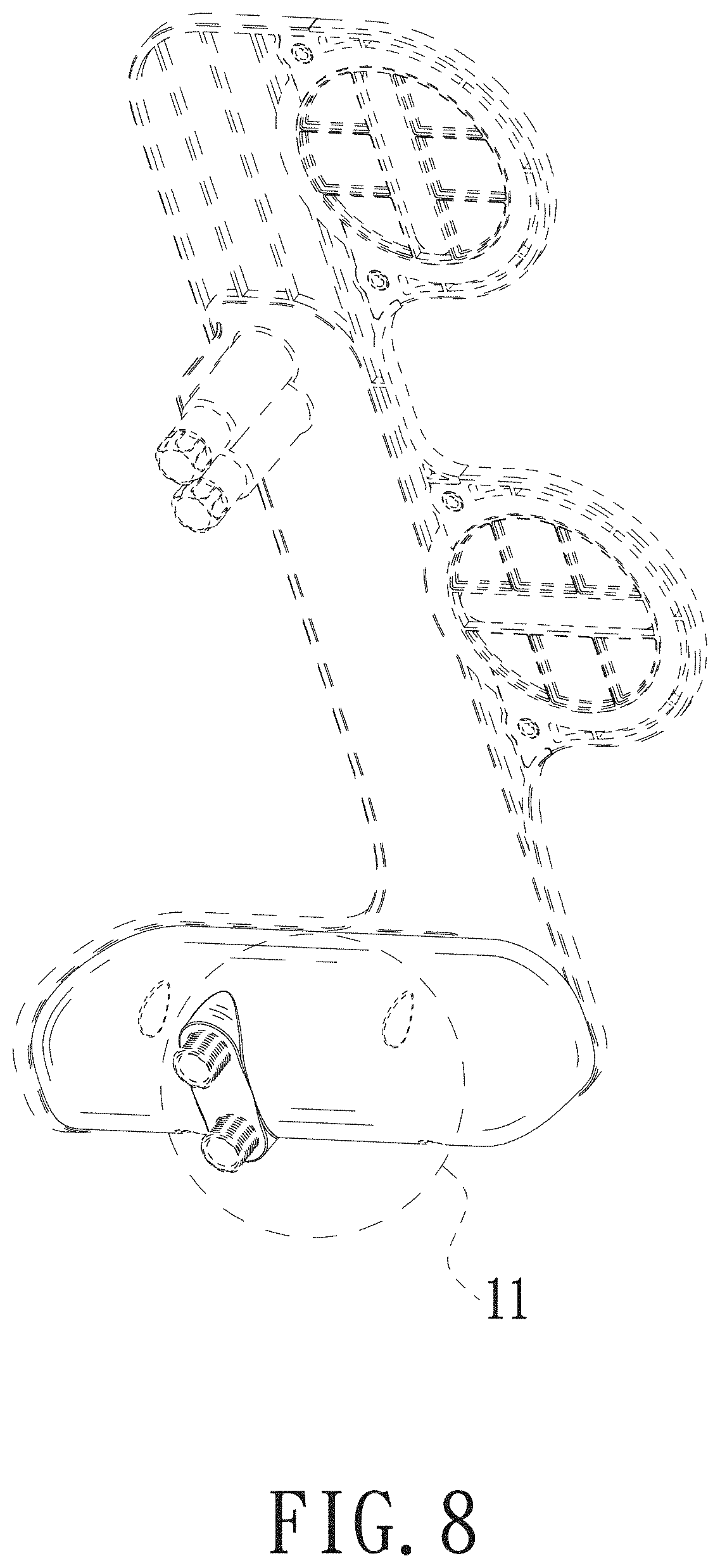 Patent USD1001250 Figure 8 – Bidet apparatus