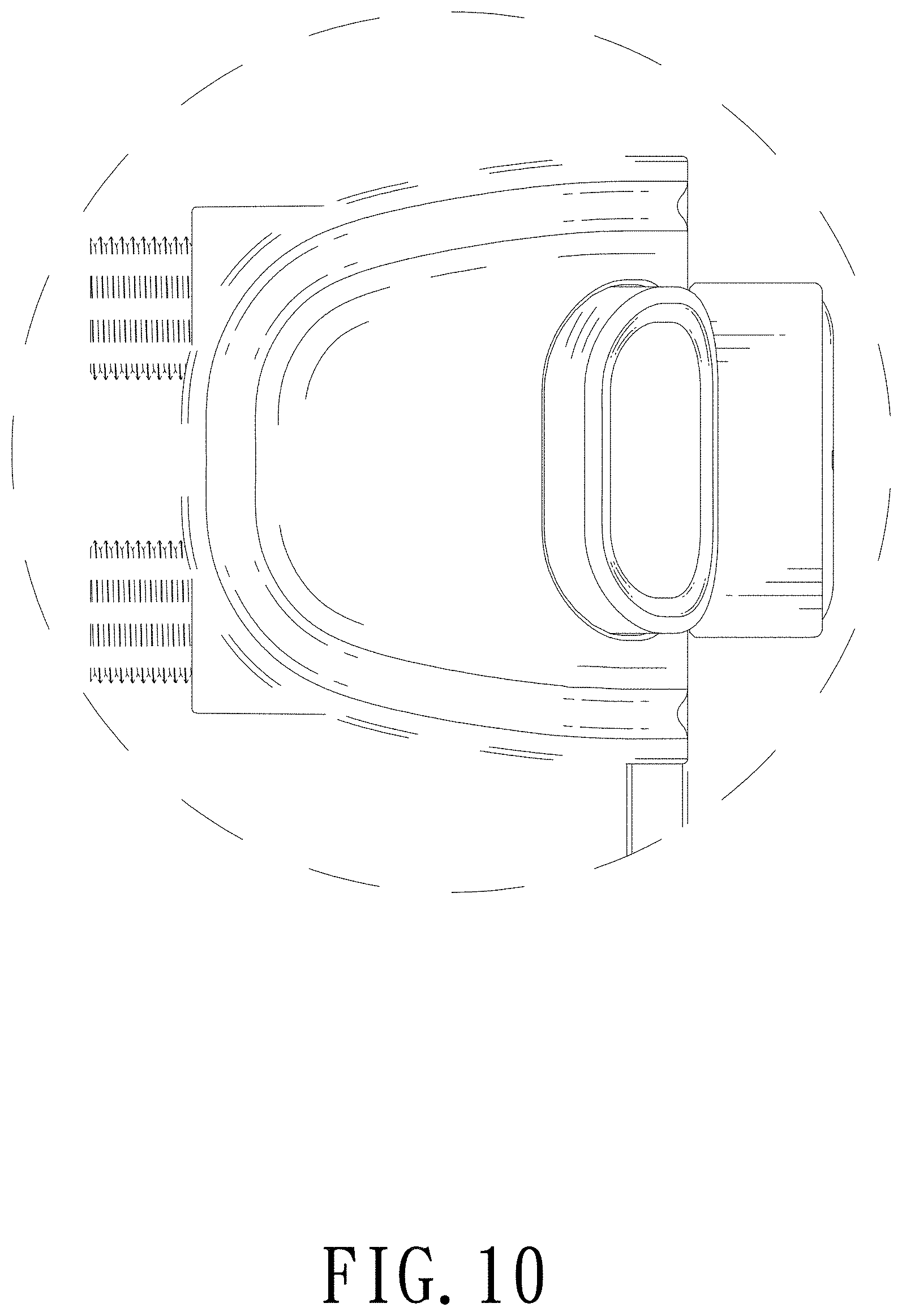 Patent USD1001250 Figure 10 – Bidet apparatus