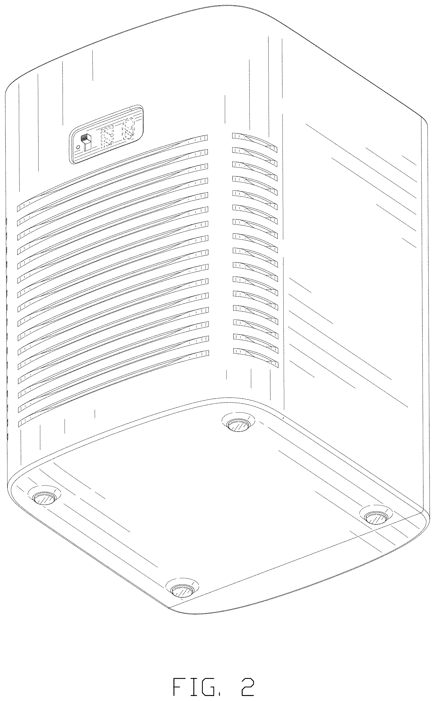 Patent USD1001251 Figure 2 – Combined thermoelectric cooler and warmer