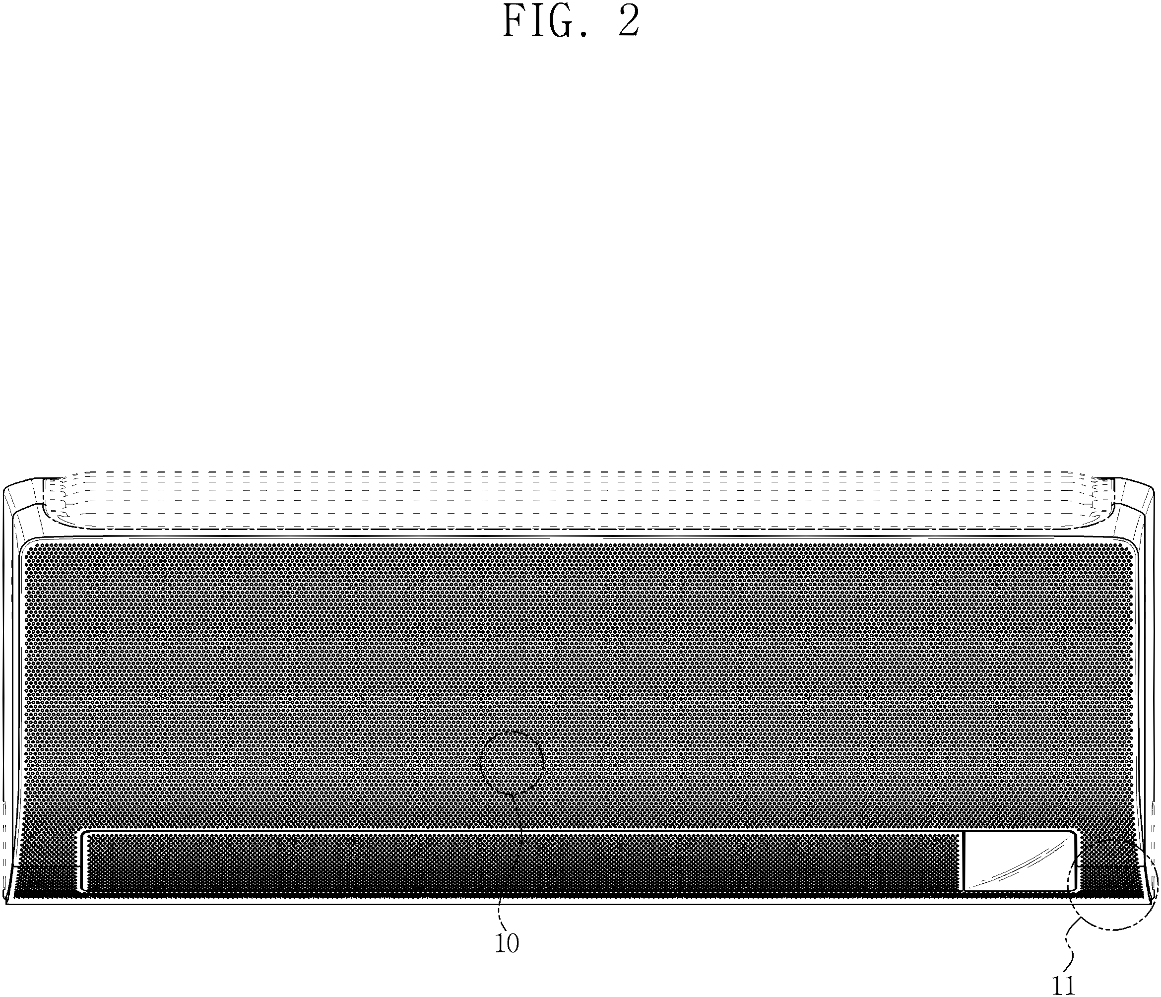 Patent USD1001253 Figure 2 – Air conditioner