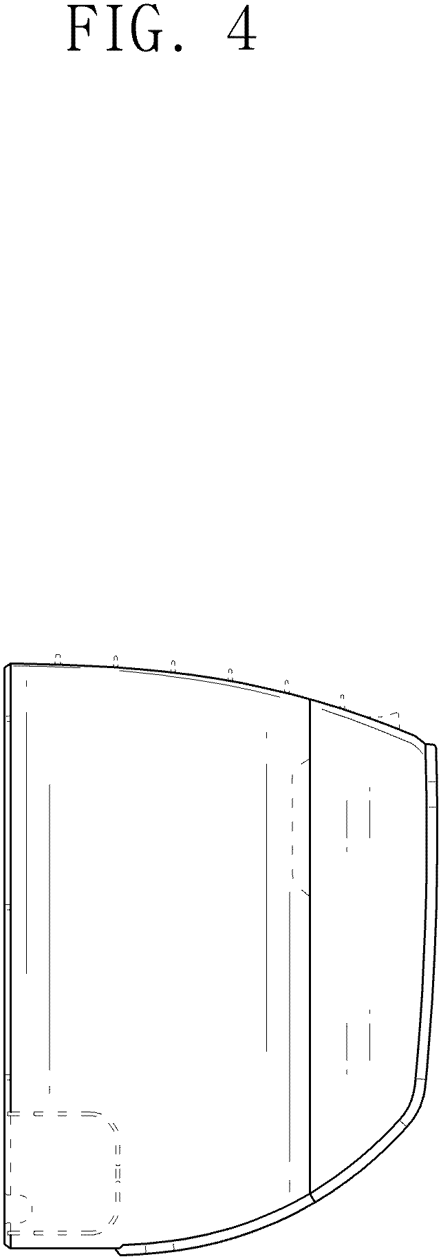 Patent USD1001253 Figure 4 – Air conditioner