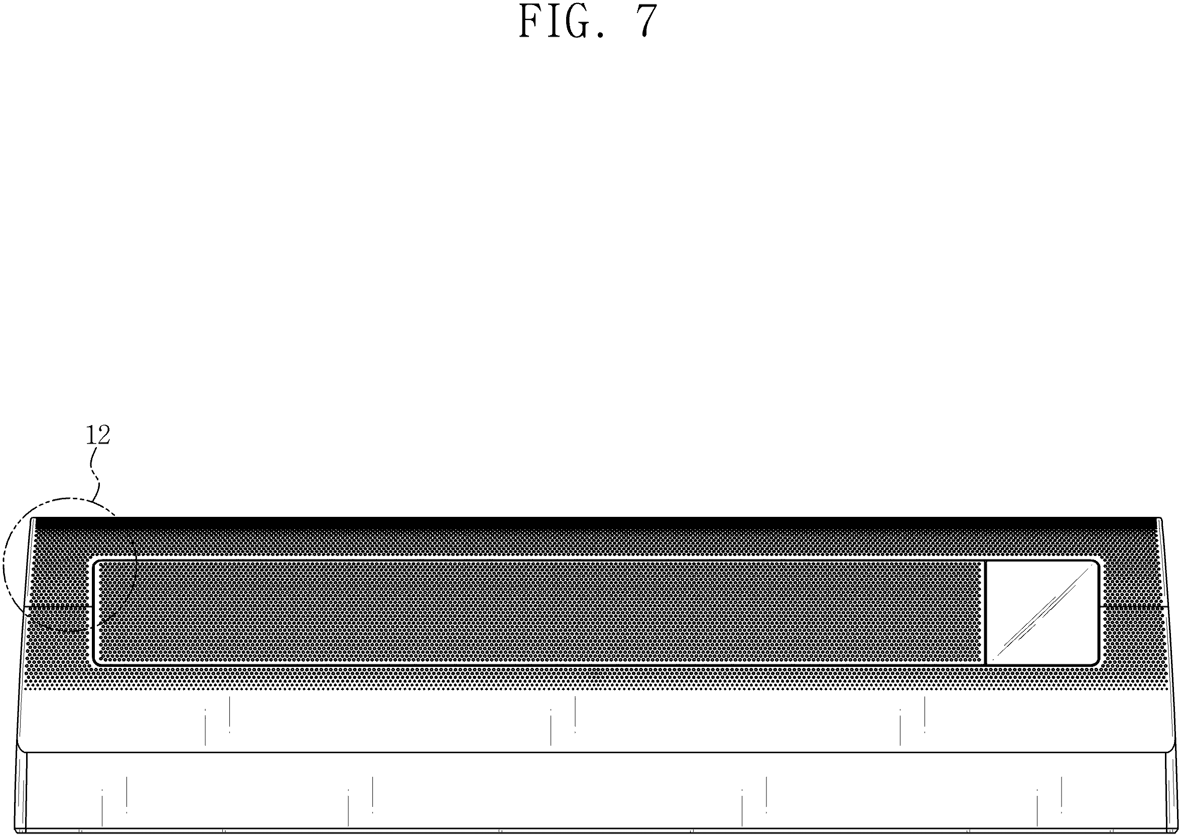 Patent USD1001253 Figure 7 – Air conditioner