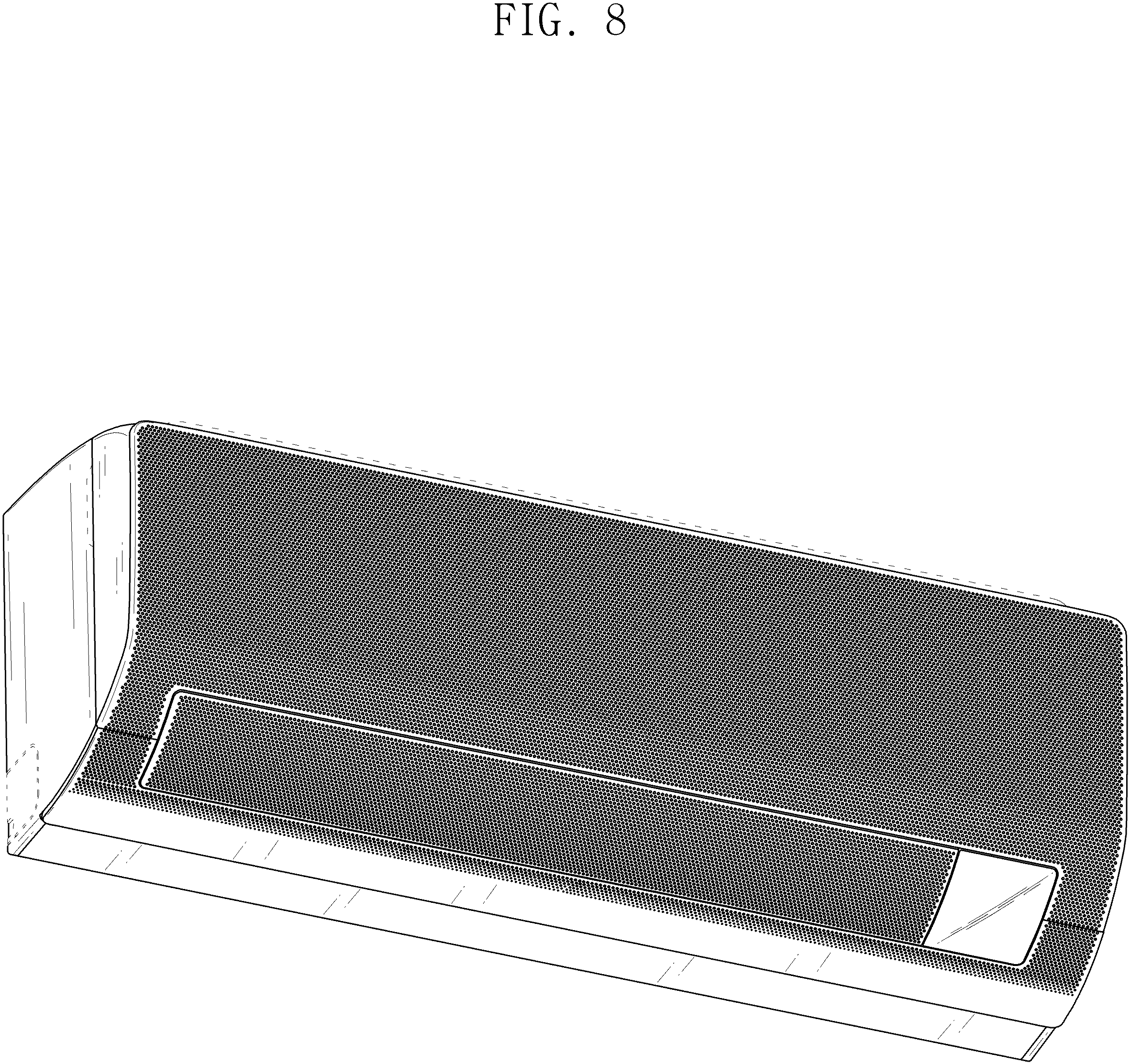 Patent USD1001253 Figure 8 – Air conditioner