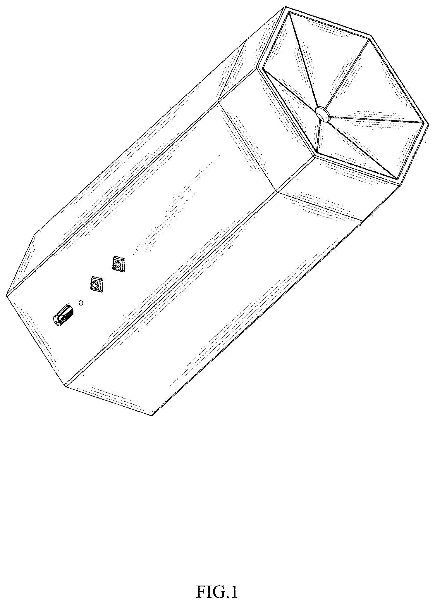 Patent USD1001254 Figure 1 – Aromatherapy humidifier