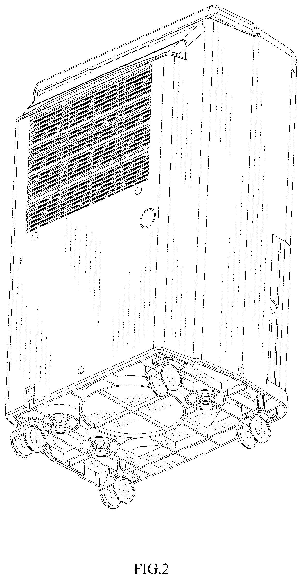 Patent USD1001255 Figure 2 – Dehumidifier
