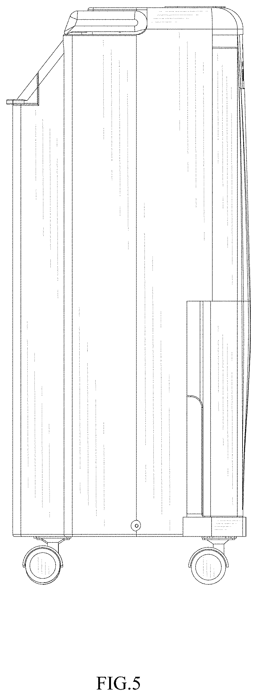 Patent USD1001255 Figure 5 – Dehumidifier