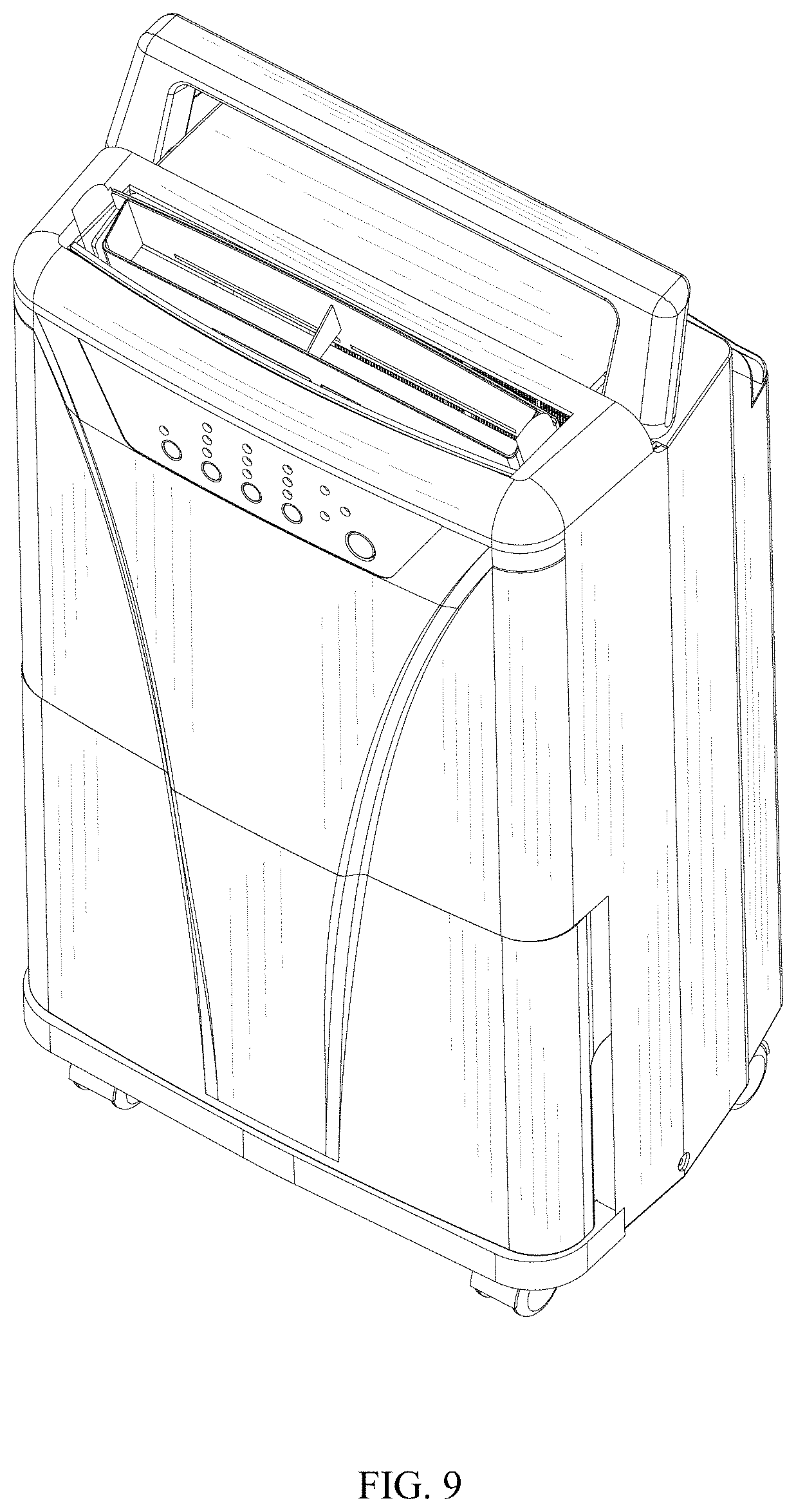Patent USD1001255 Figure 9 – Dehumidifier