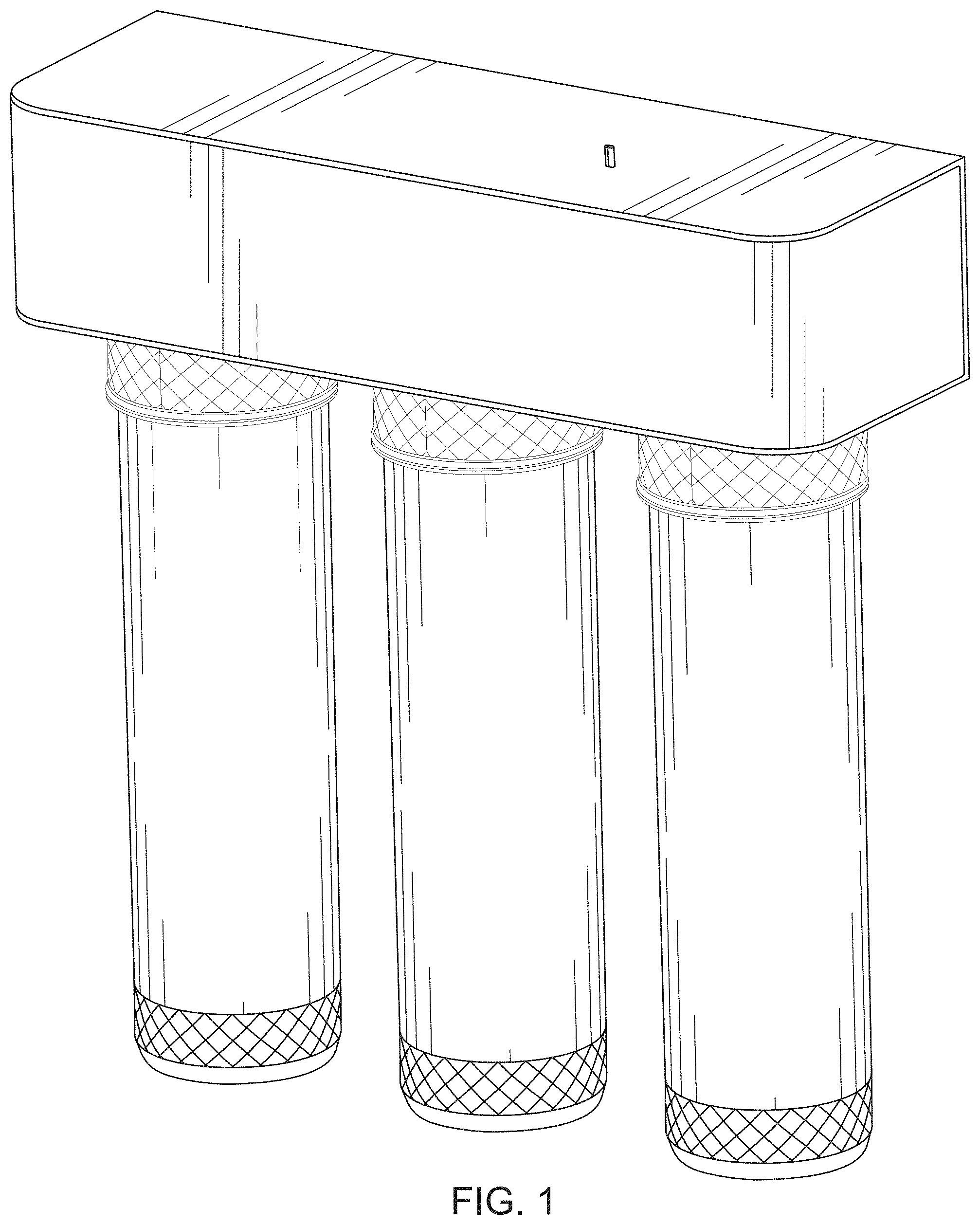 Patent USD1001258 Figure 1 – Three stage filter