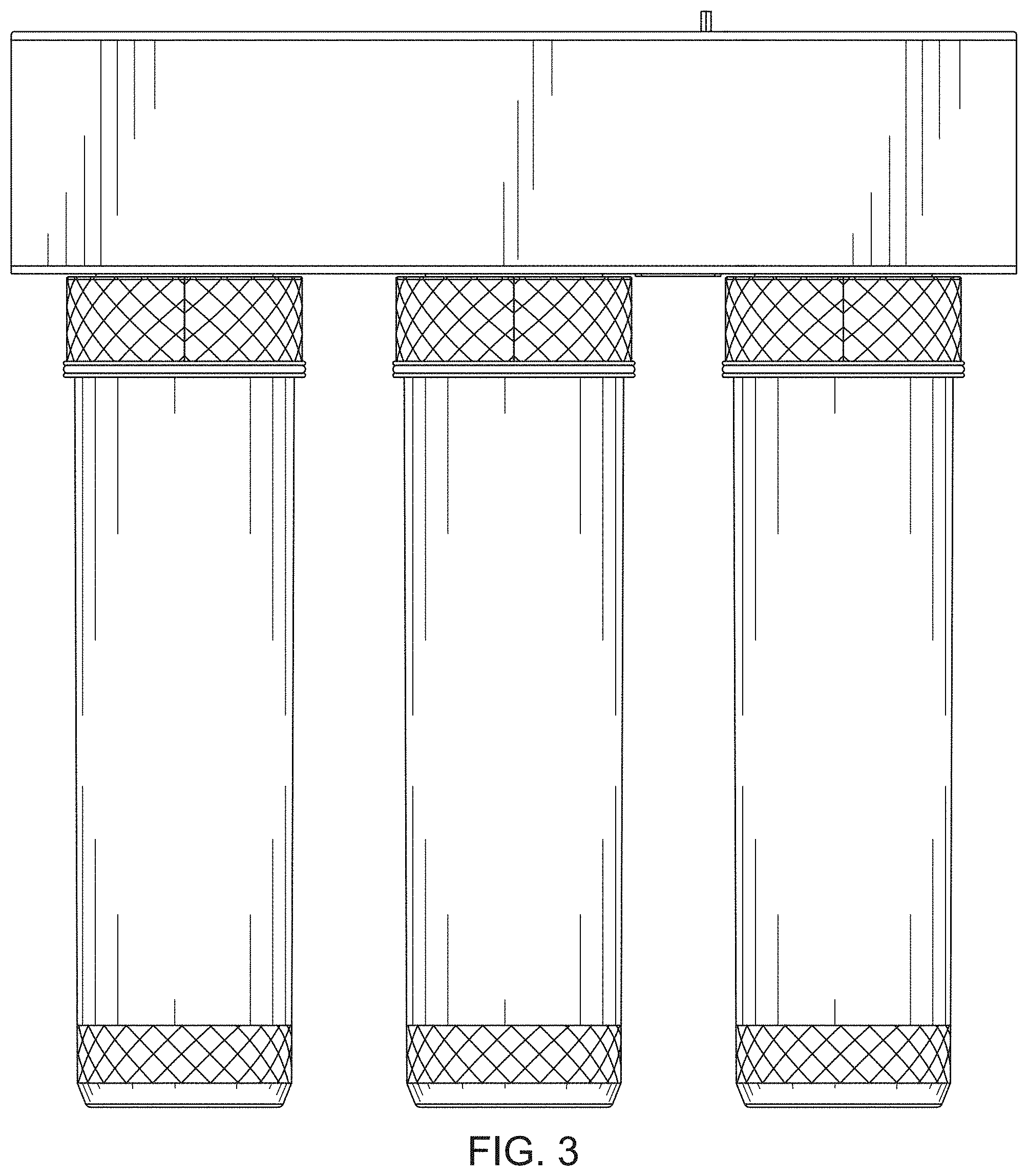 Patent USD1001258 Figure 3 – Three stage filter
