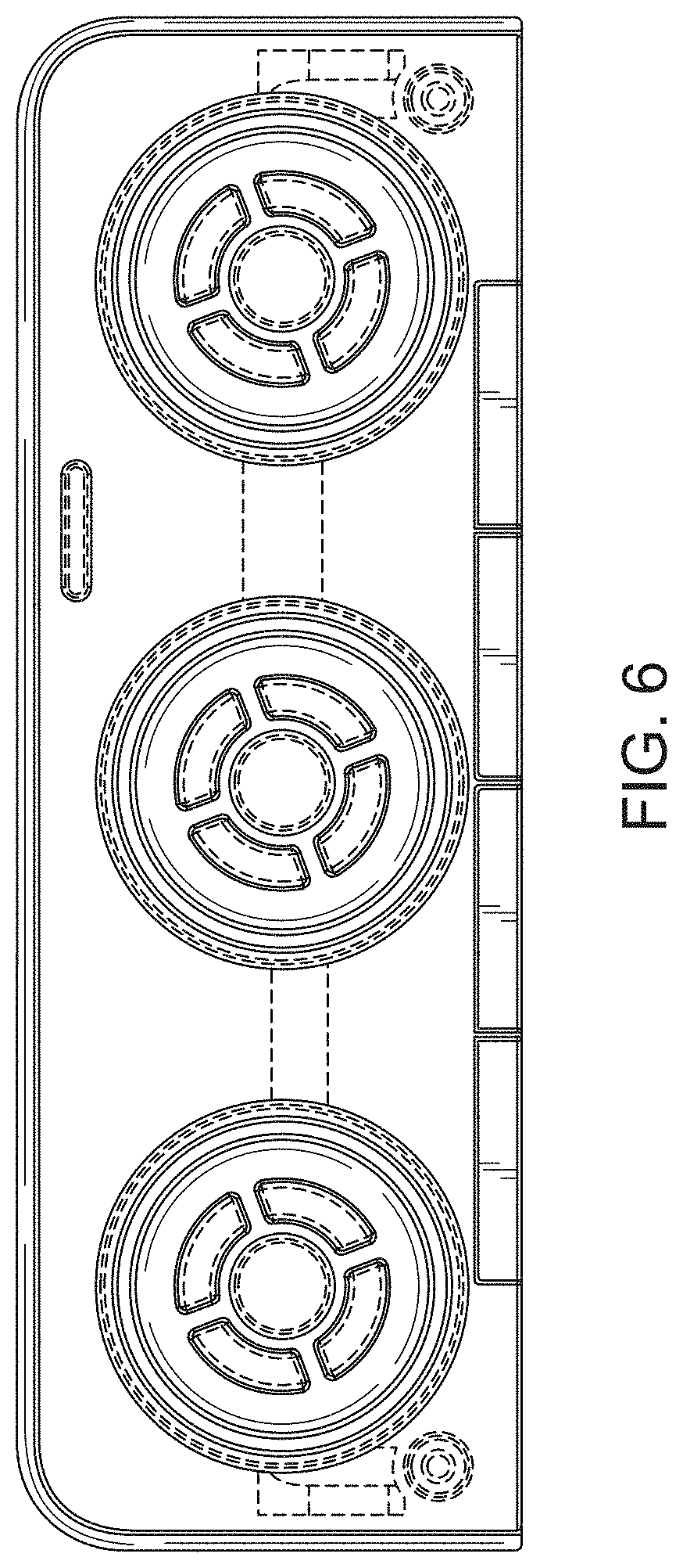 Patent USD1001258 Figure 6 – Three stage filter