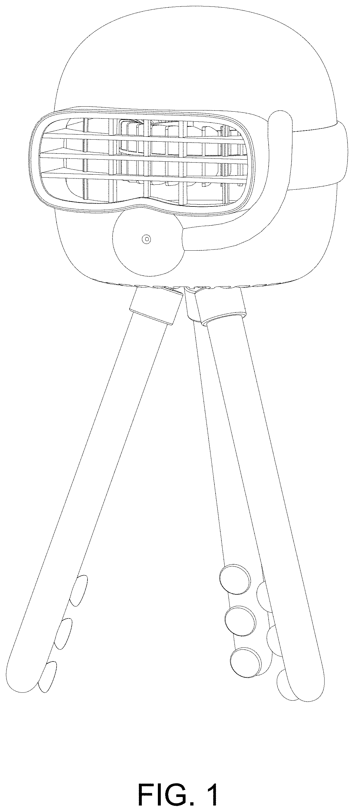Patent USD1001259 Figure 1 – Fan