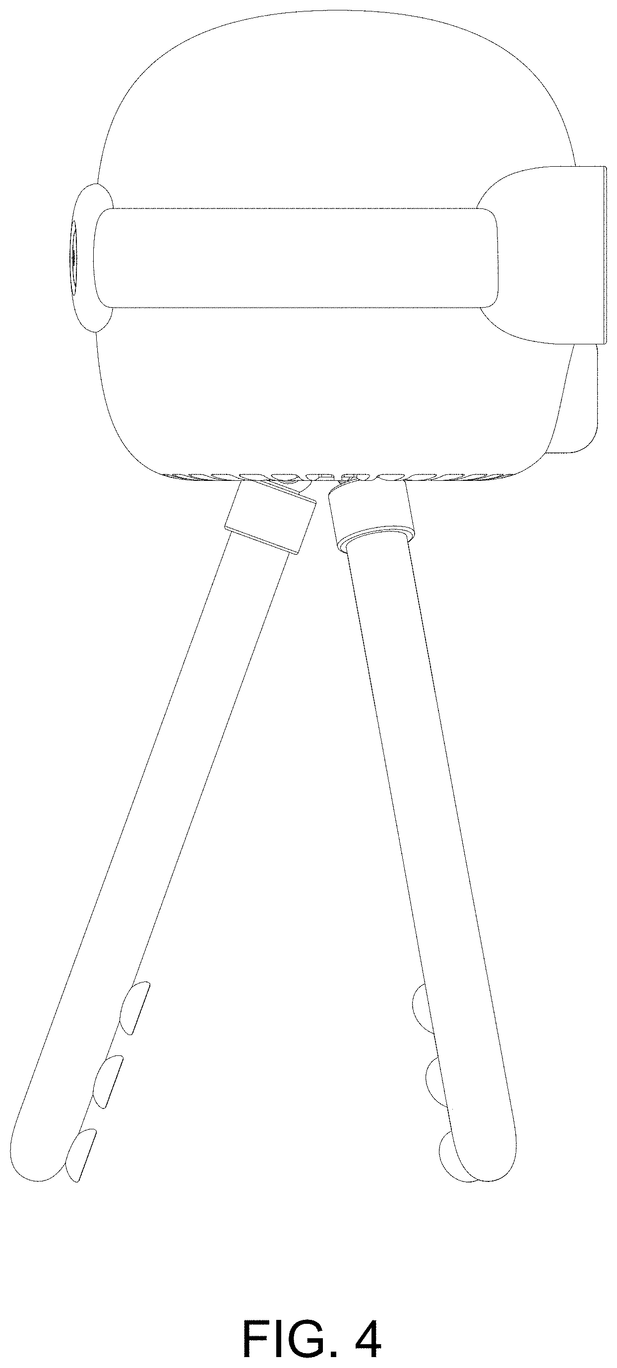 Patent USD1001259 Figure 4 – Fan