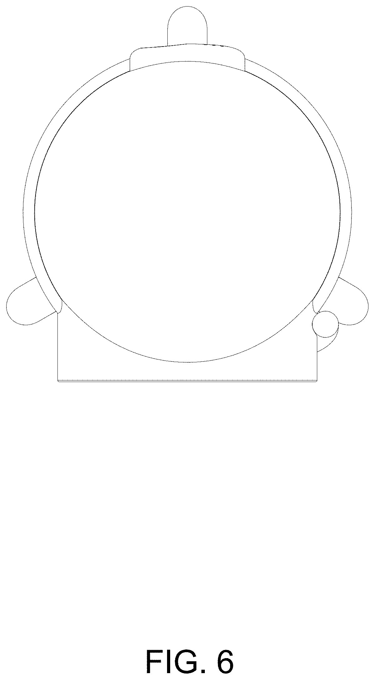 Patent USD1001259 Figure 6 – Fan