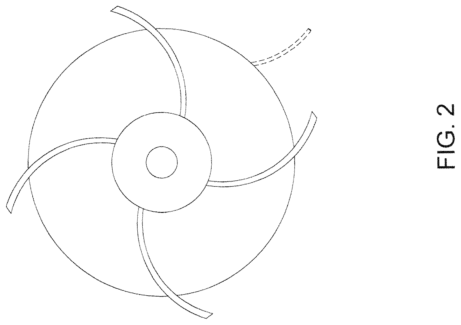 Patent USD1001260 Figure 2 – Wind turbine
